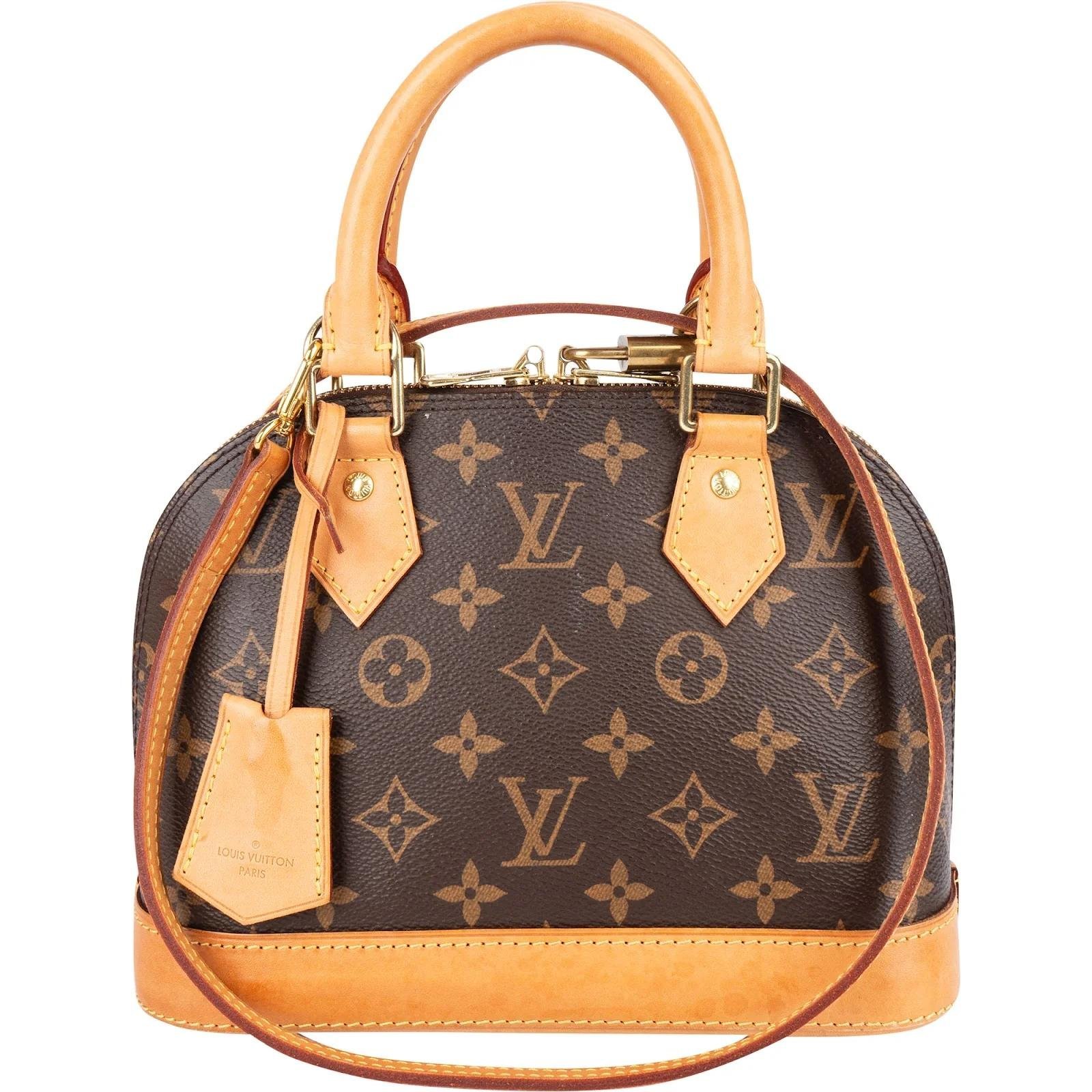 Alma leather handbag