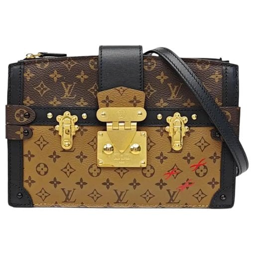 City Trunk leather crossbody bag