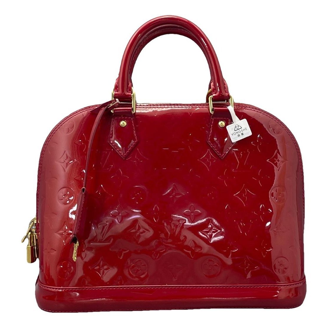 Alma leather handbag