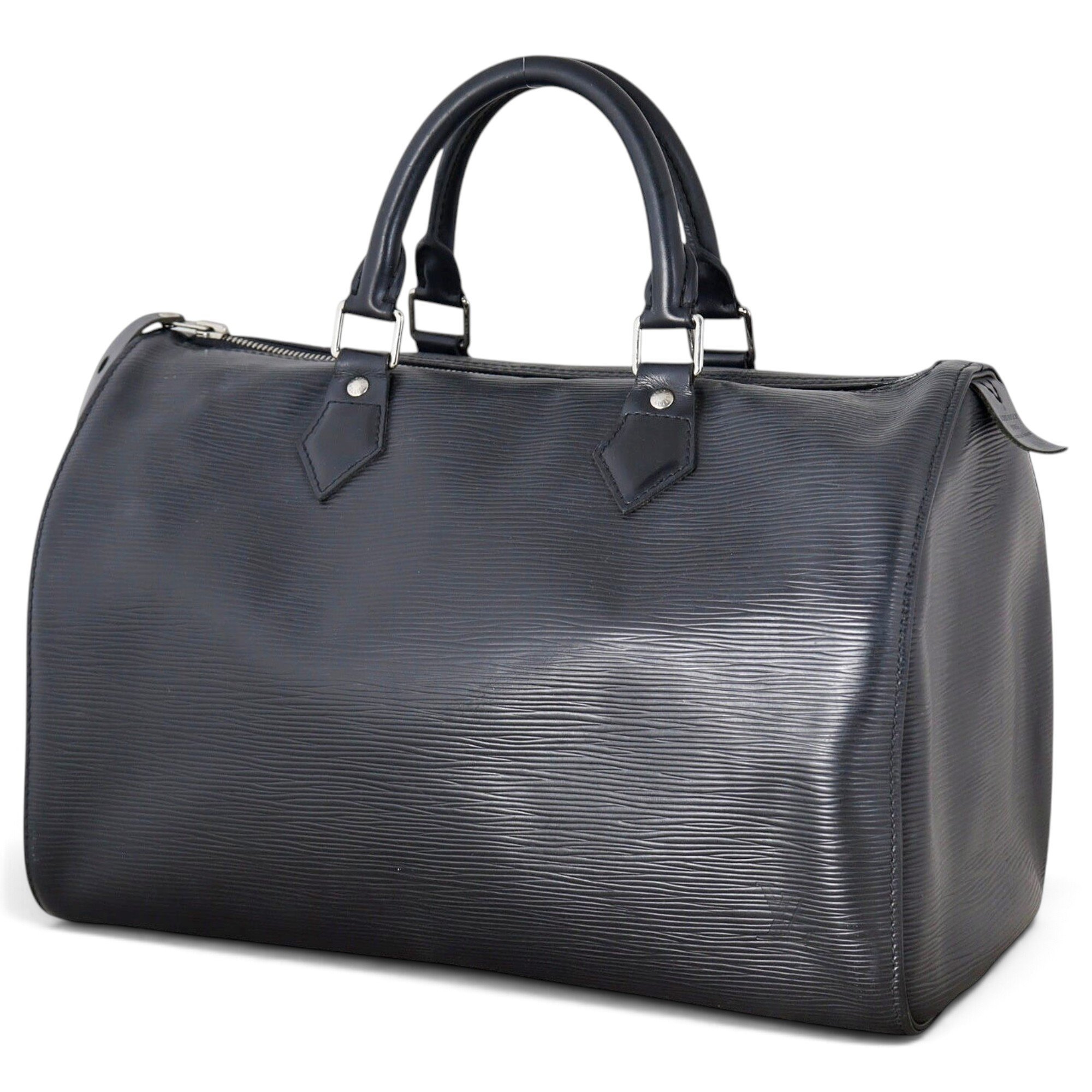 Speedy leather handbag