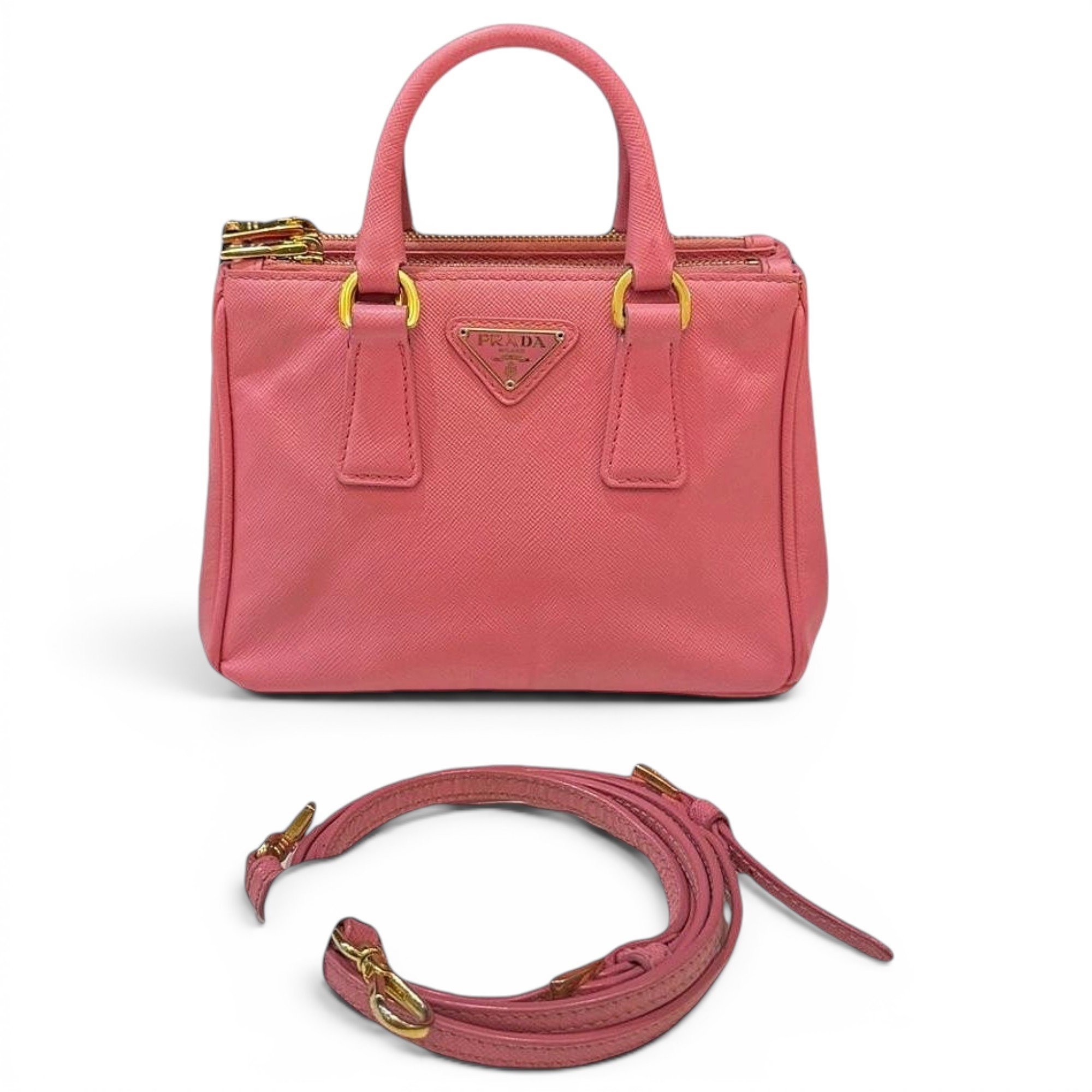 Galleria leather handbag