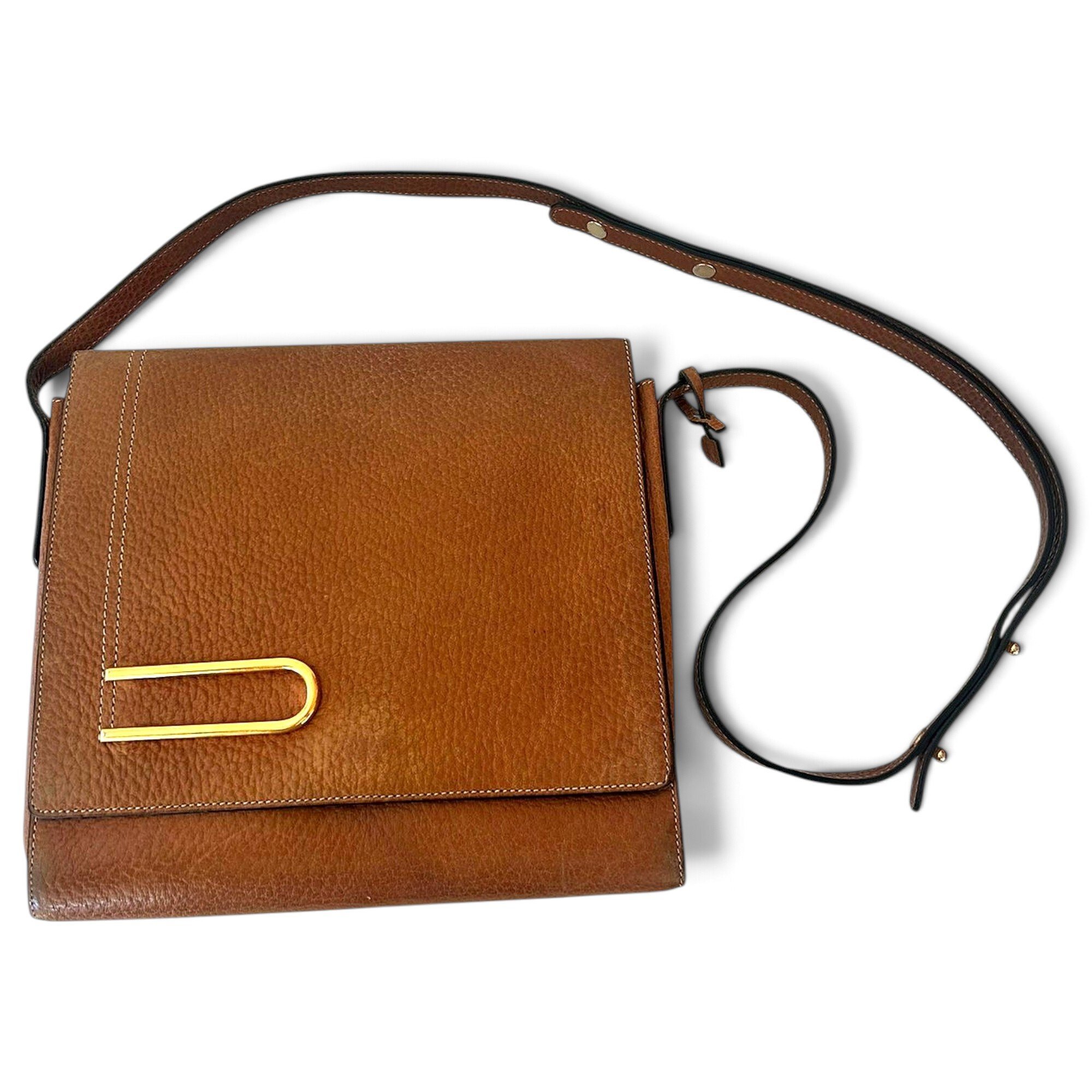 Leather crossbody bag