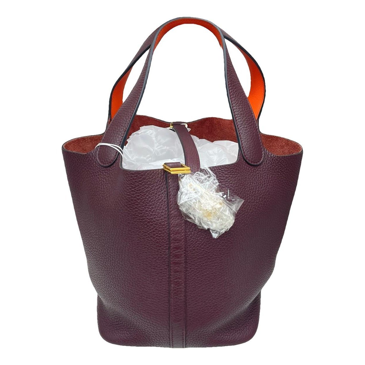 Picotin leather handbag
