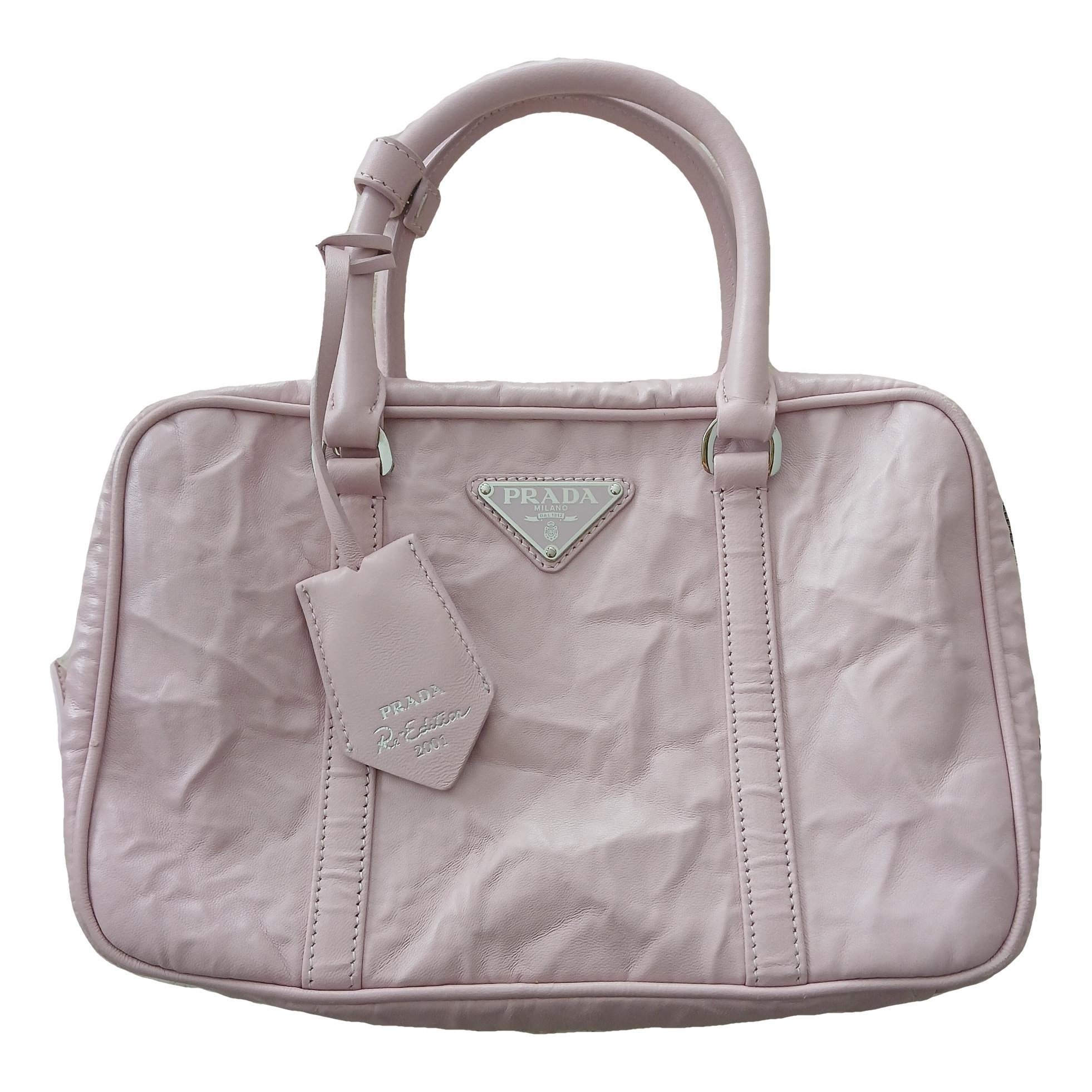 Re-edition leather bag
