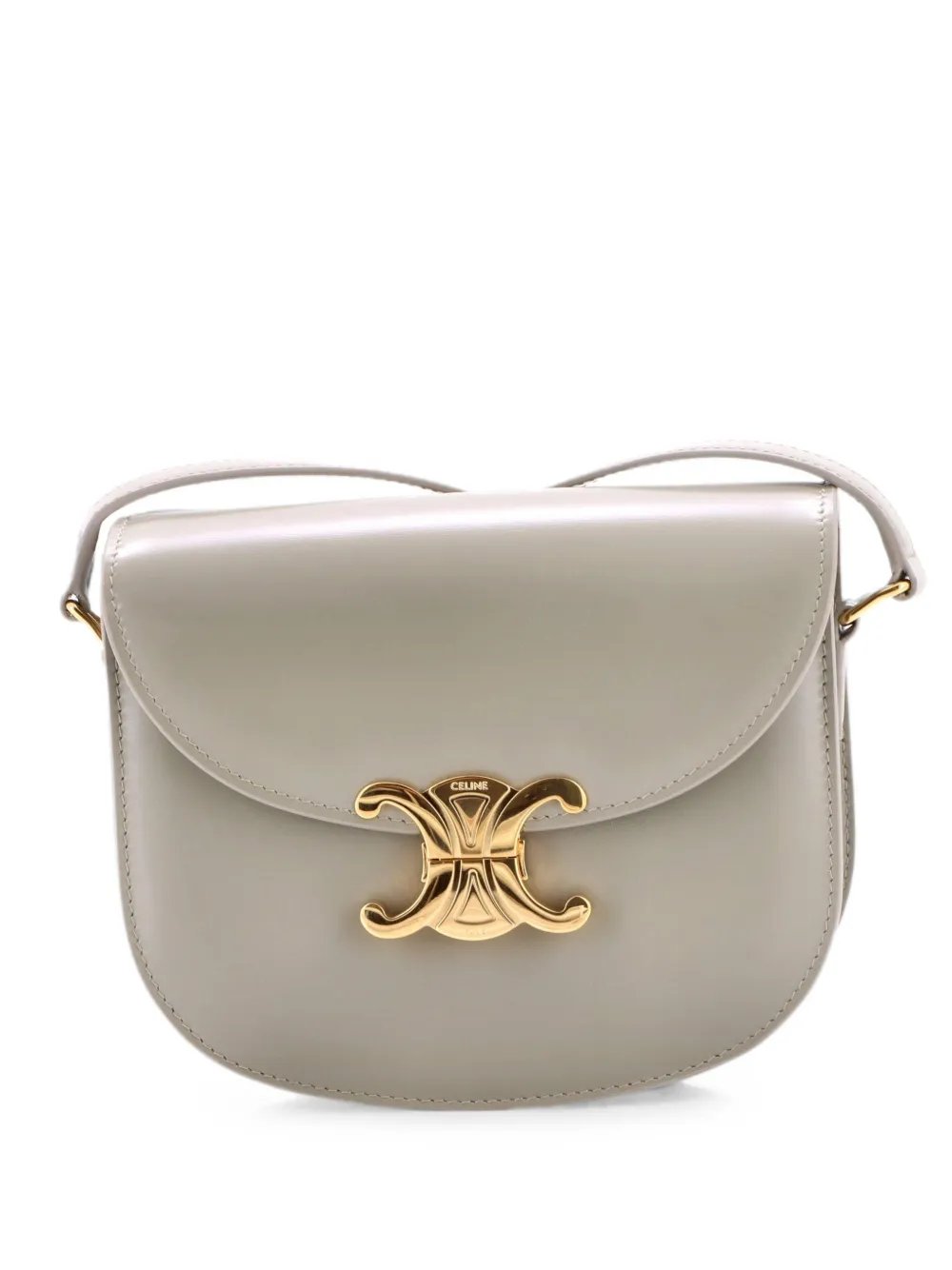 Triomphe Besace Clea Flap Bag Leather shoulder bag