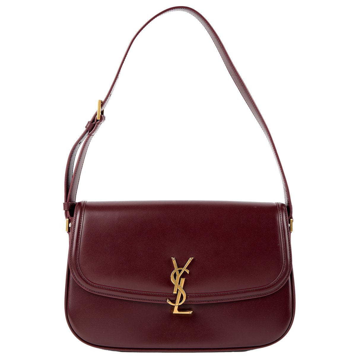 Solférino leather handbag