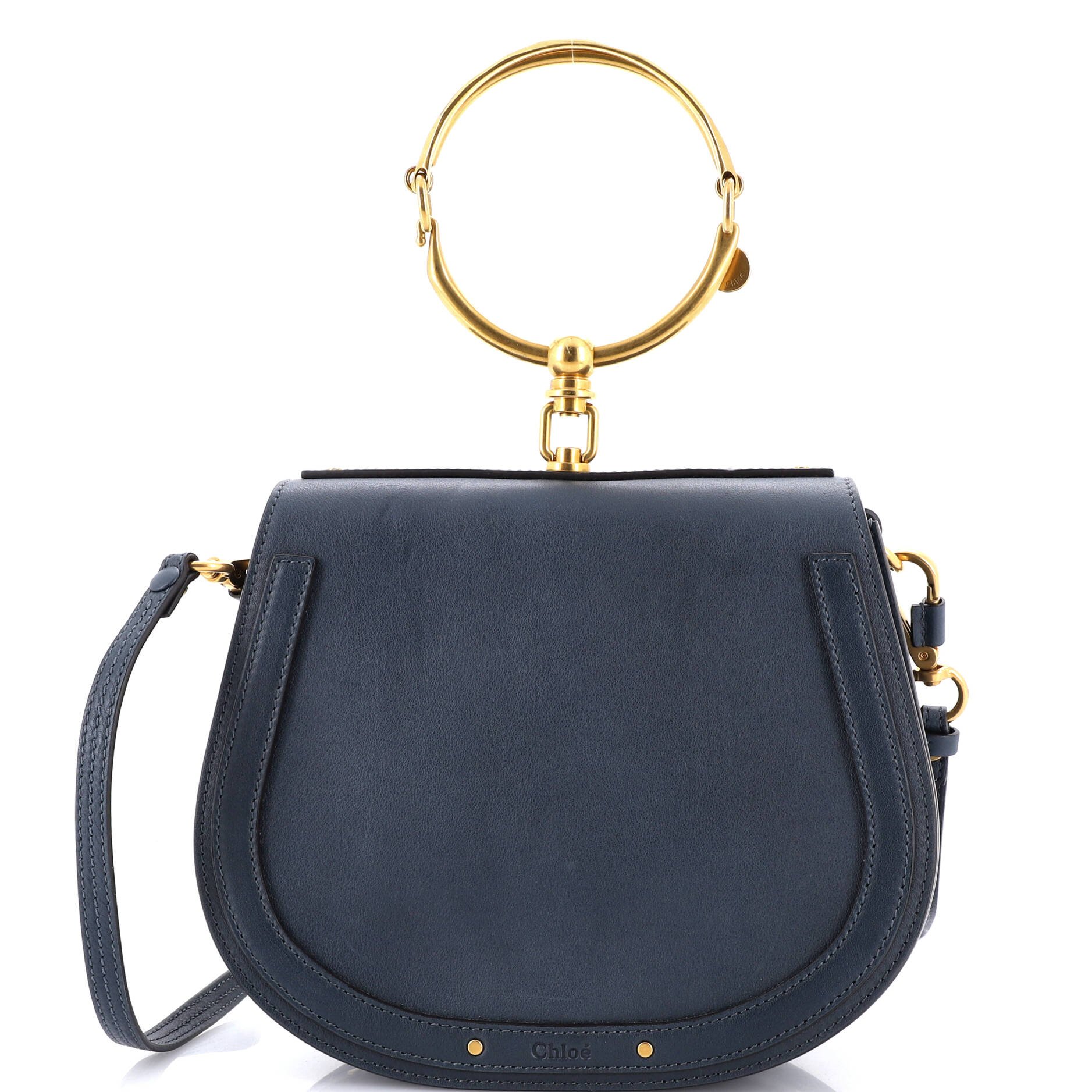 Chloe Nile Crossbody Bag Leather Medium