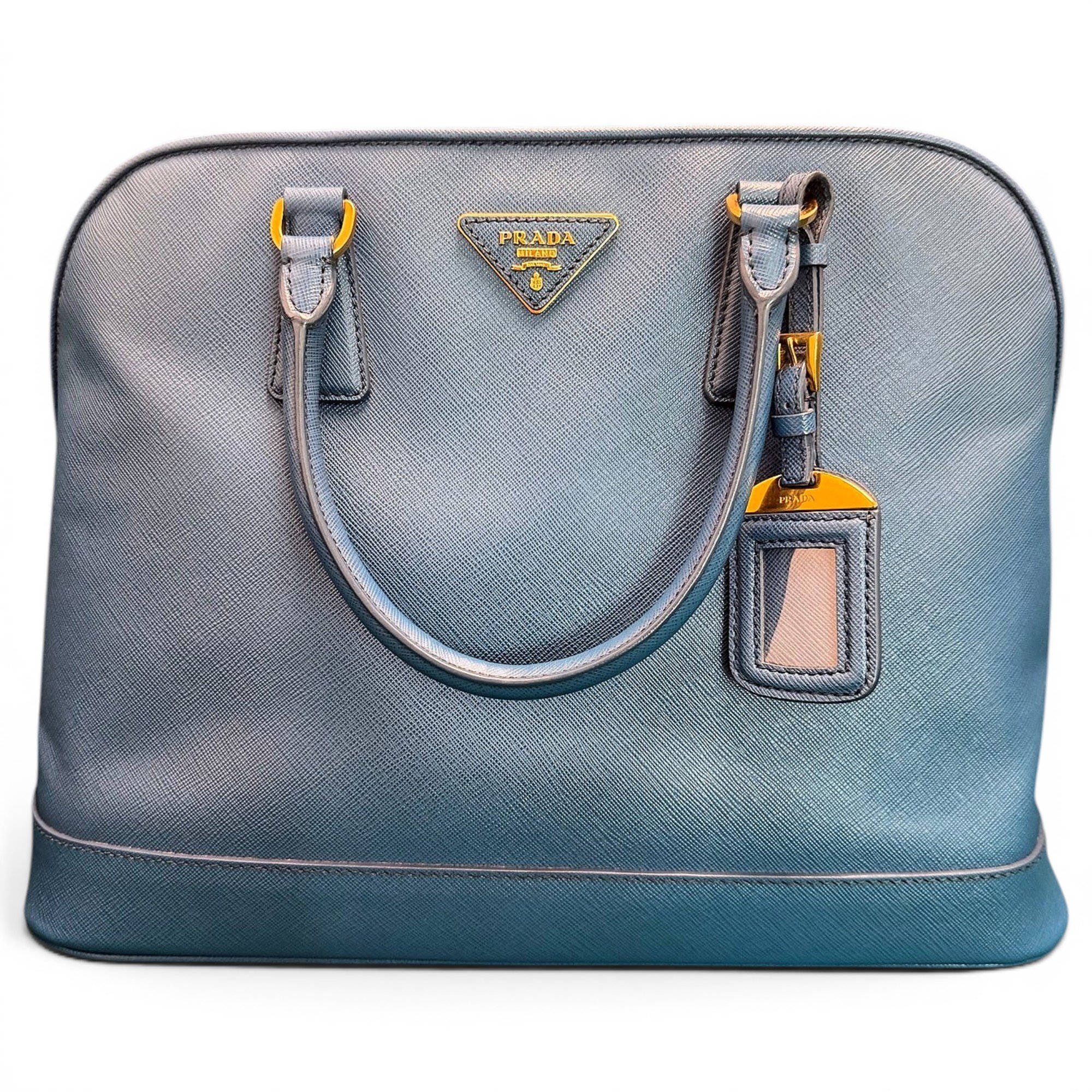 Promenade leather handbag