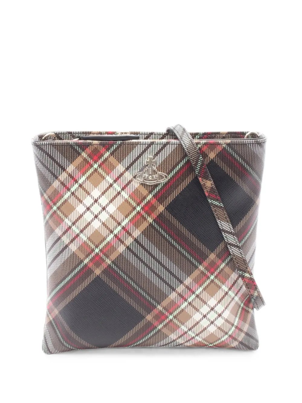 2020s check Orb shoulder bag