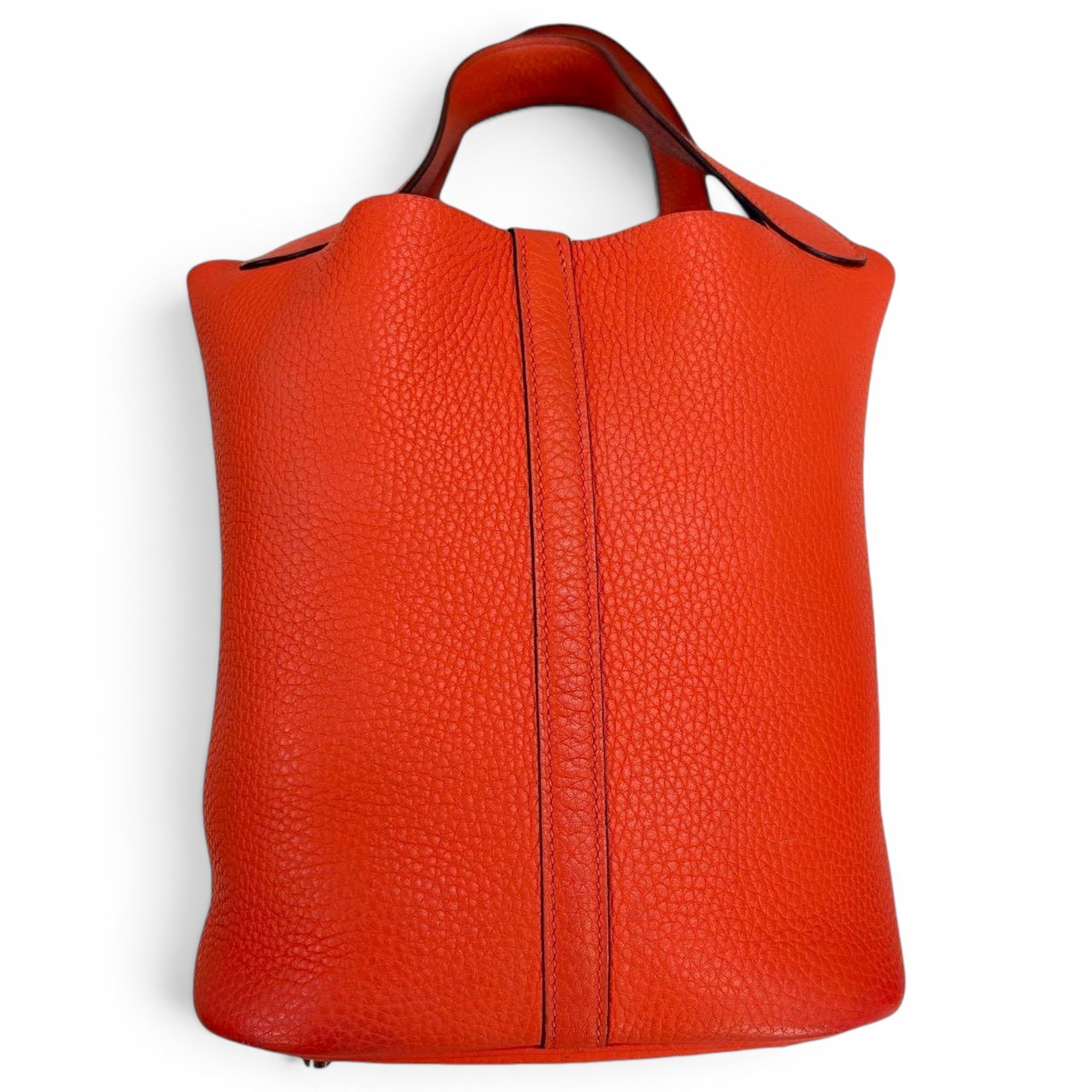 Picotin leather handbag