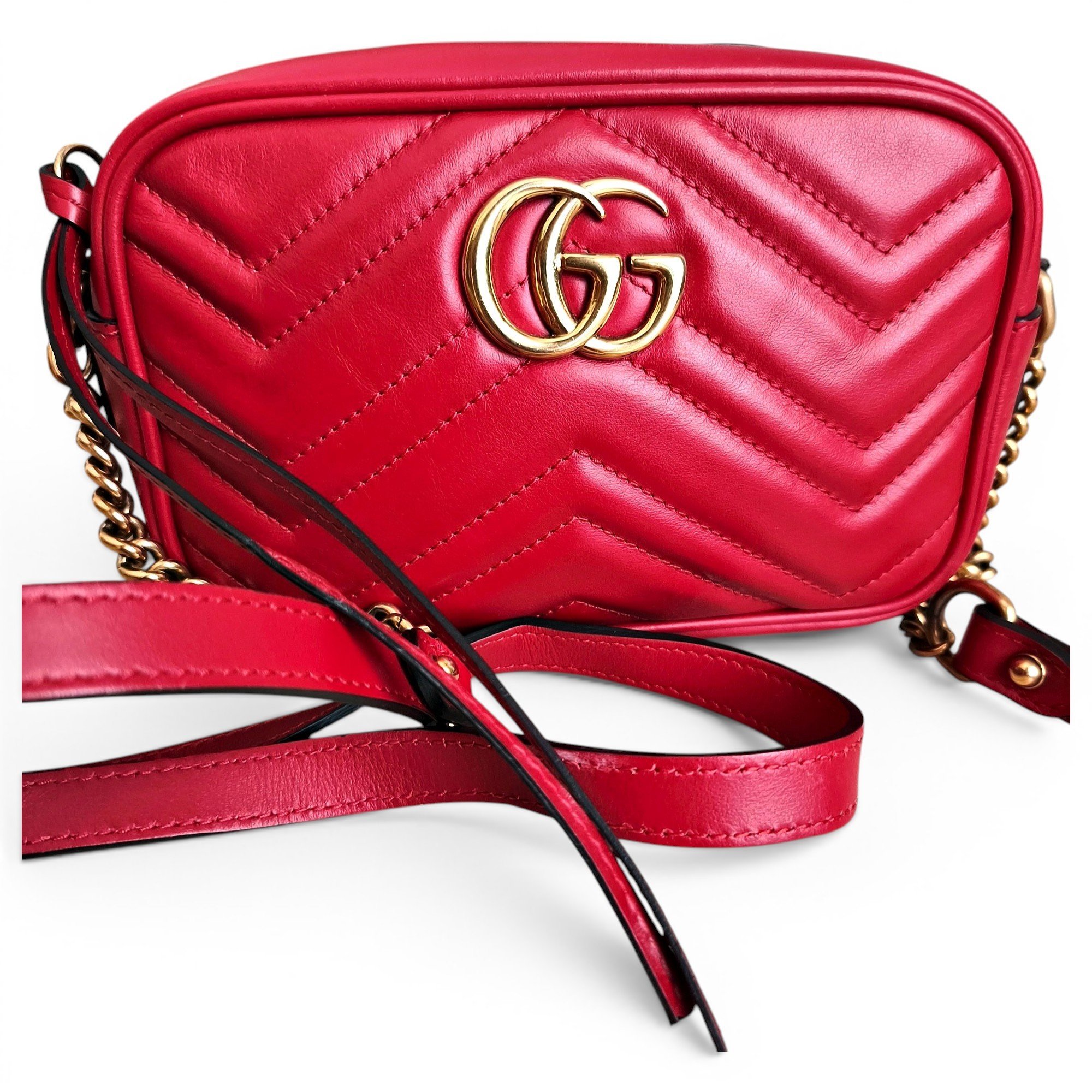 GG Marmont leather crossbody bag