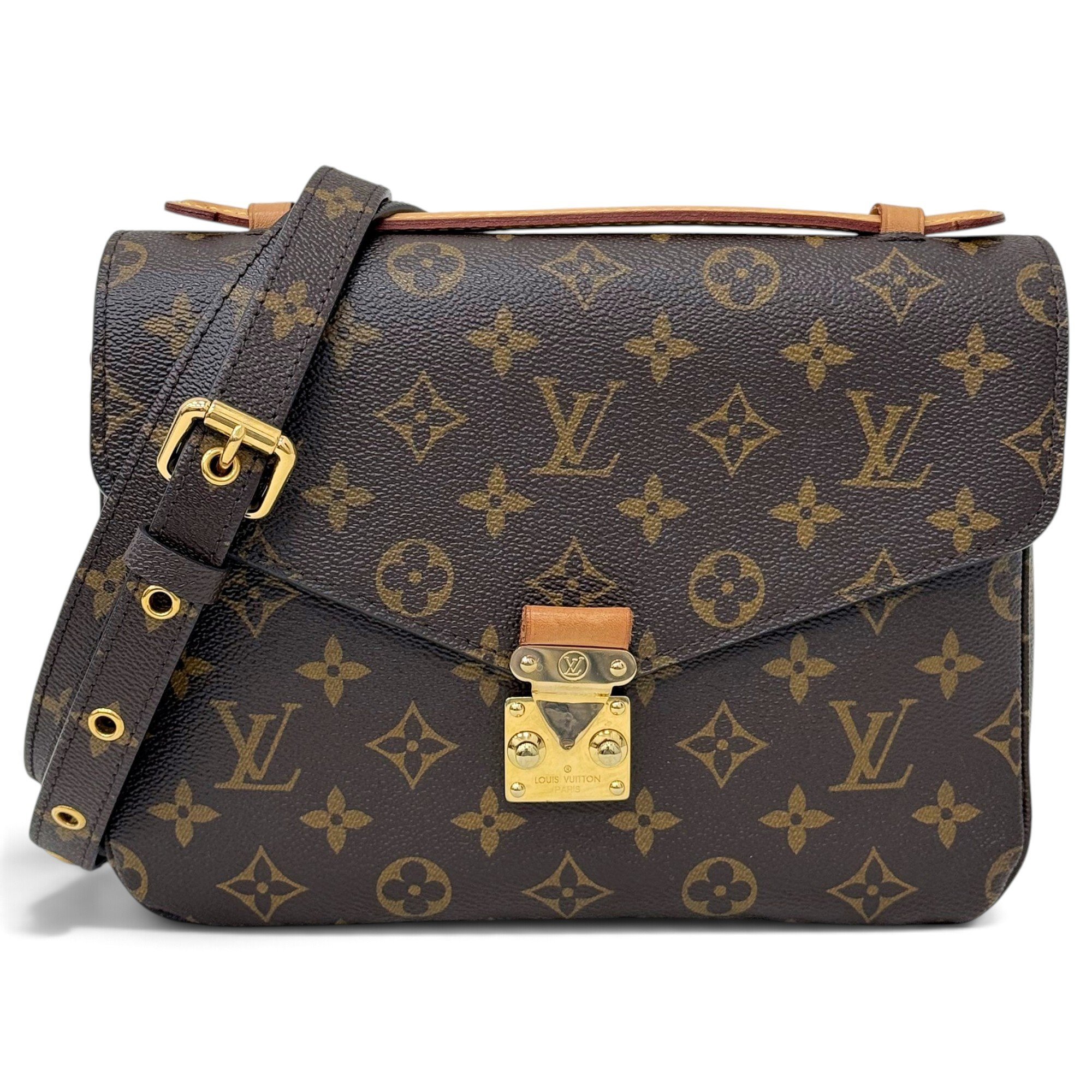 Metis leather handbag