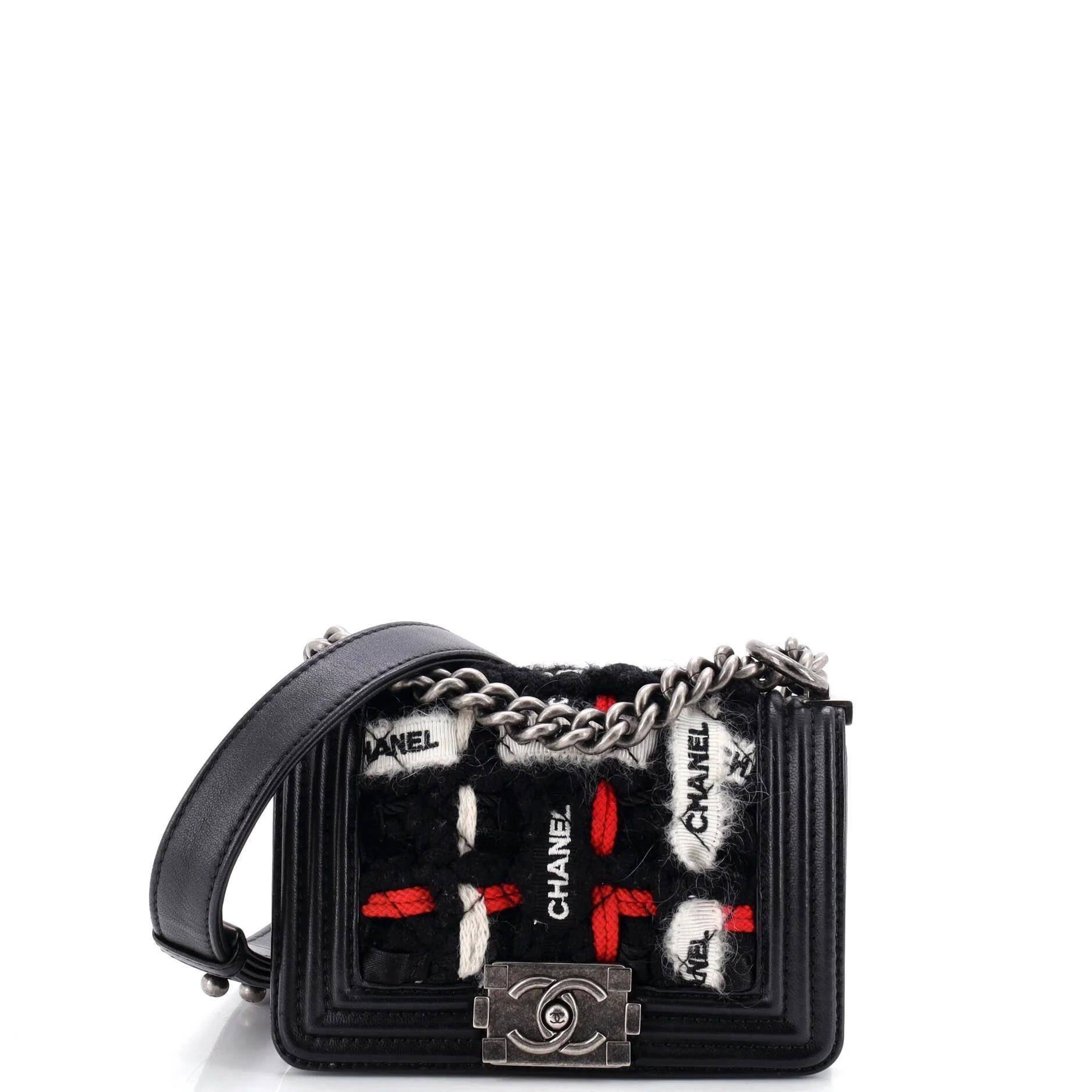 Boy tweed handbag