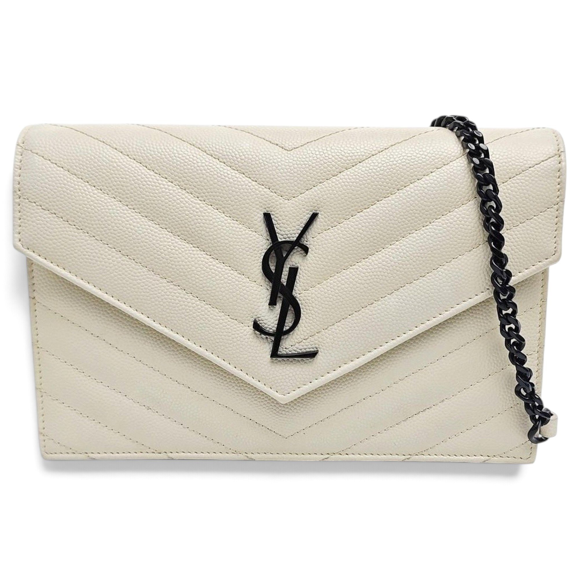 Baby monogramme leather handbag