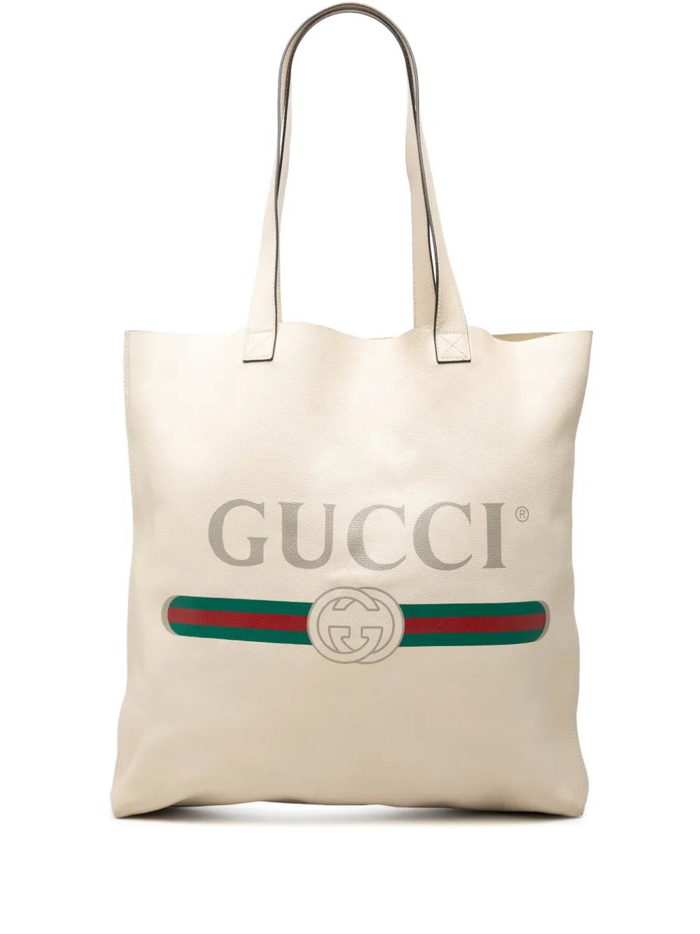 2000-2015 Calfskin Logo tote bag