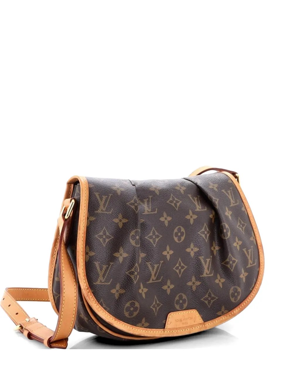 Menilmontant Handbag Monogram Canvas PM shoulder bag