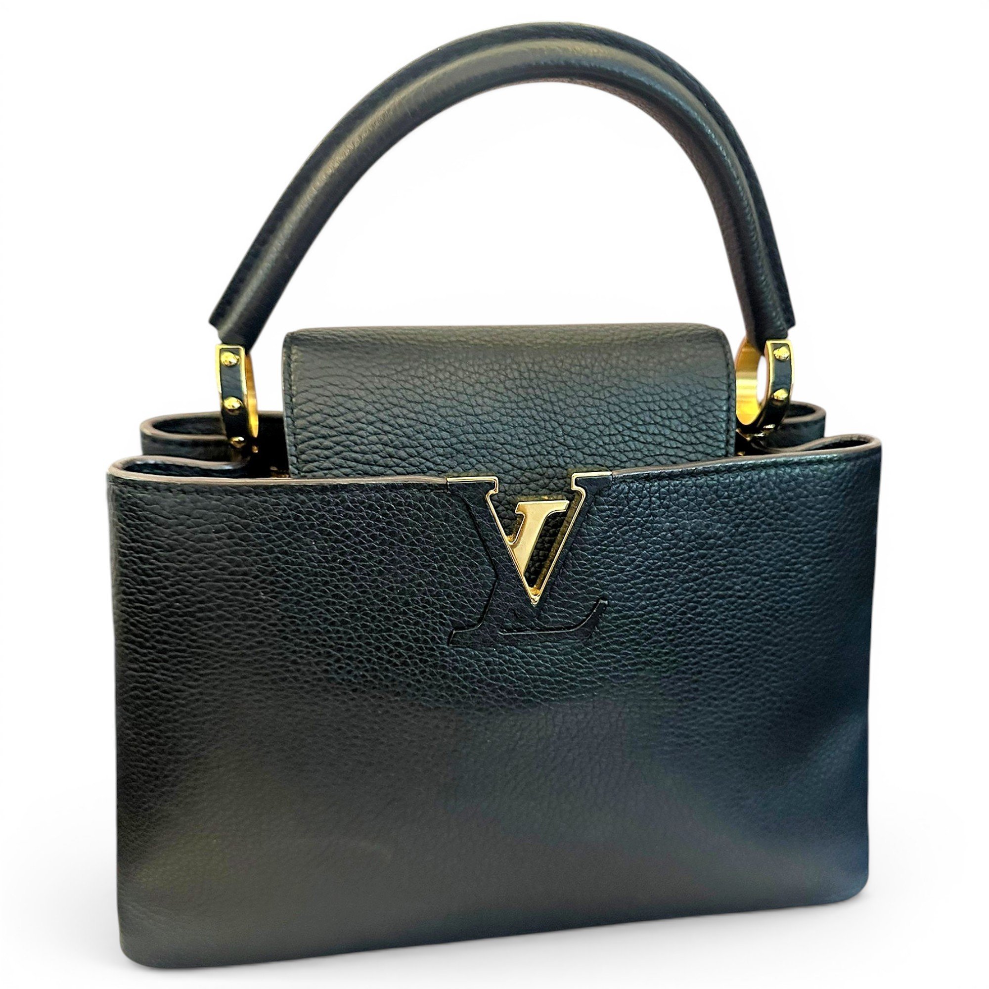 Capucines leather handbag