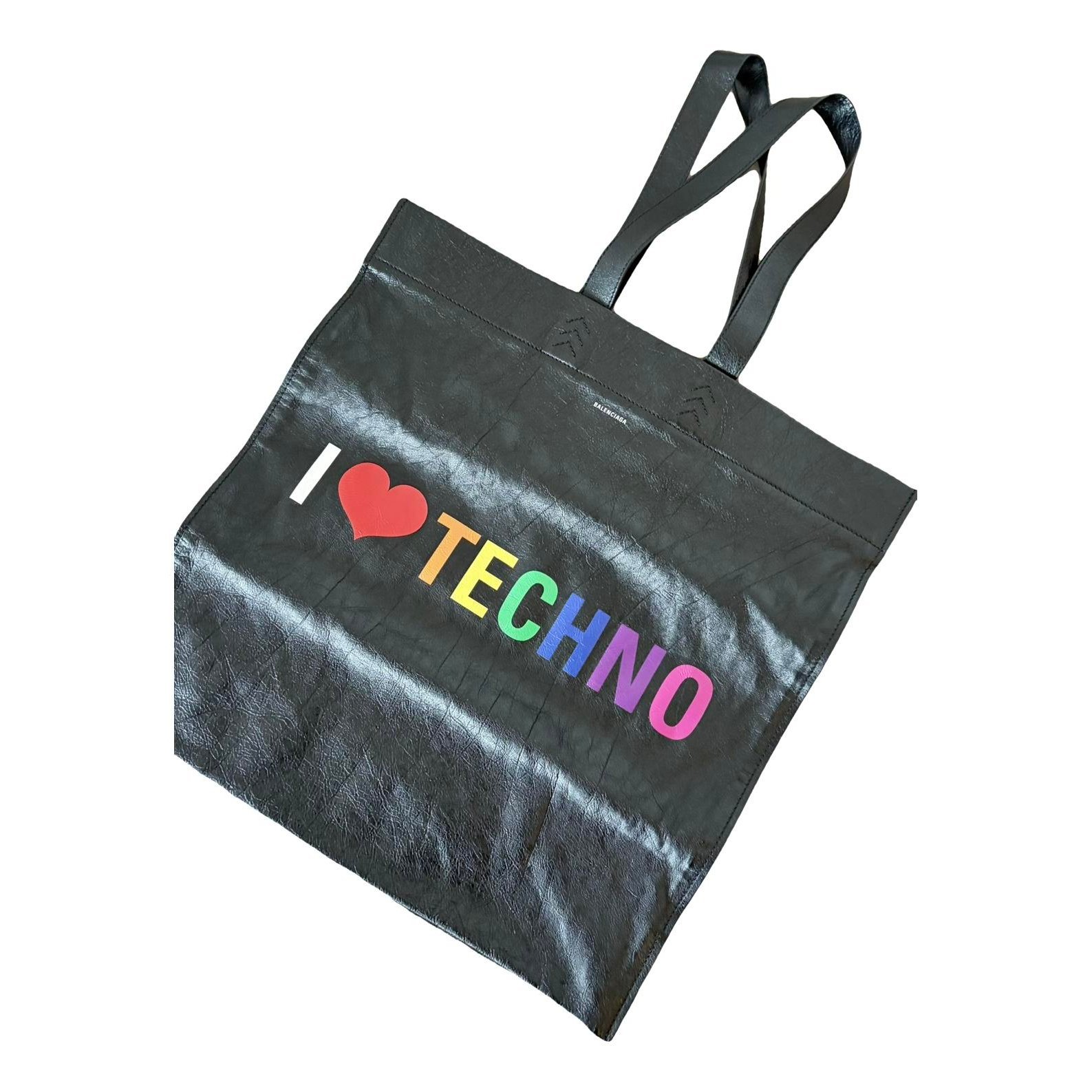 Leather tote