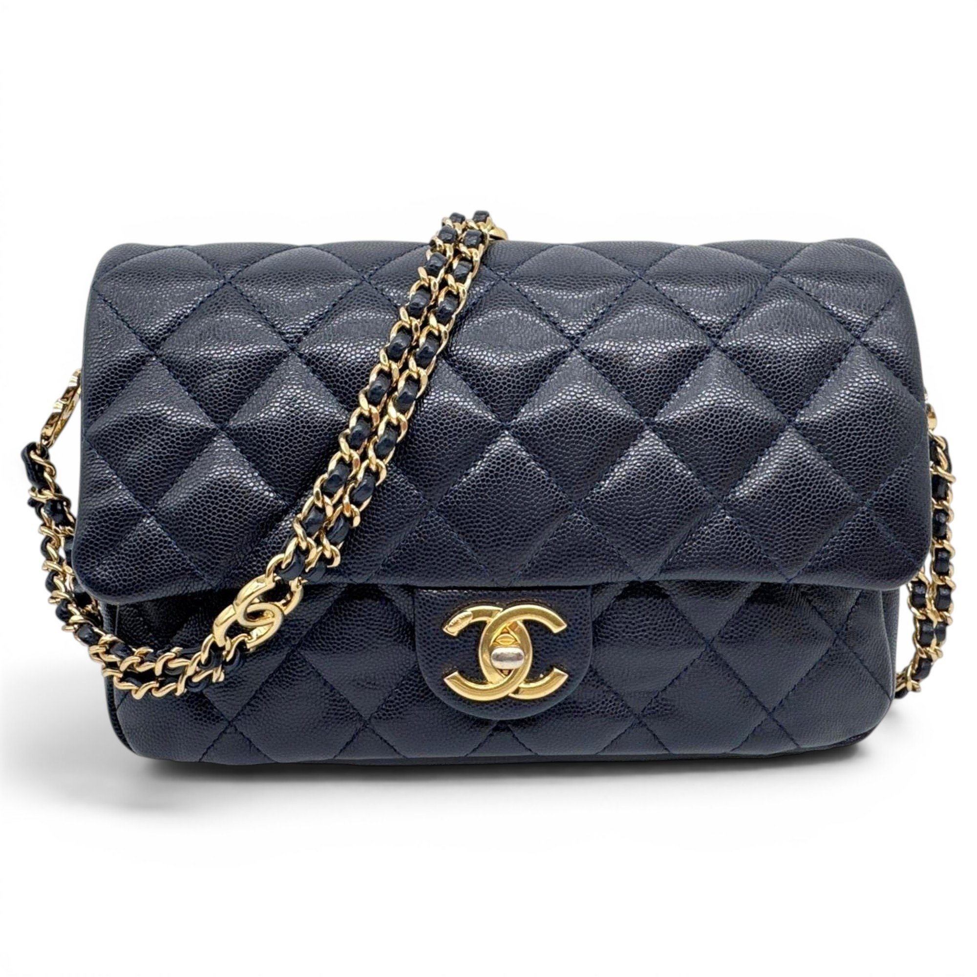 Leather crossbody bag