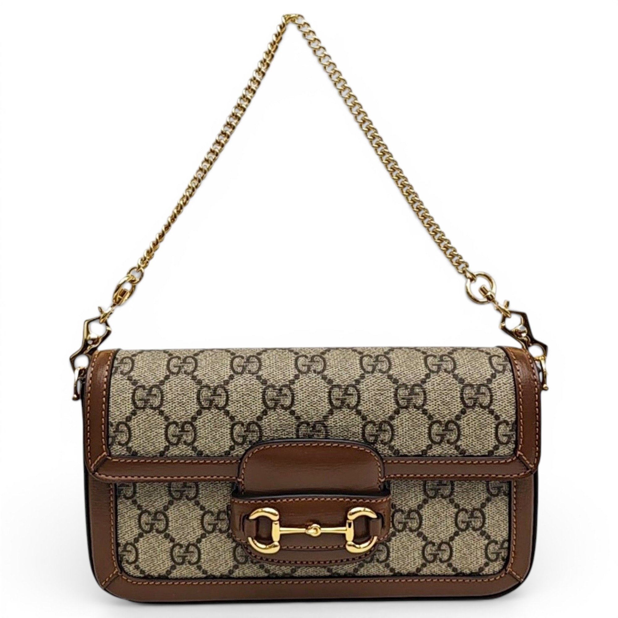 Handle Horsebit 1955 leather handbag