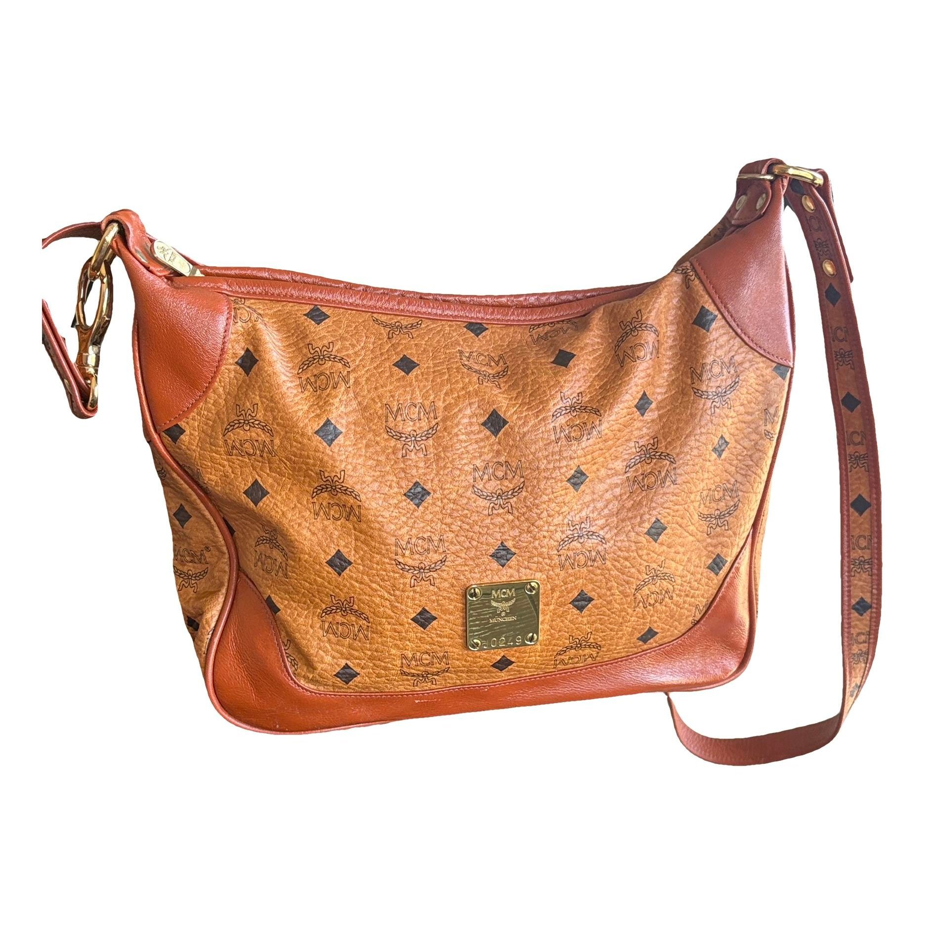 MCM Leather crossbody bag