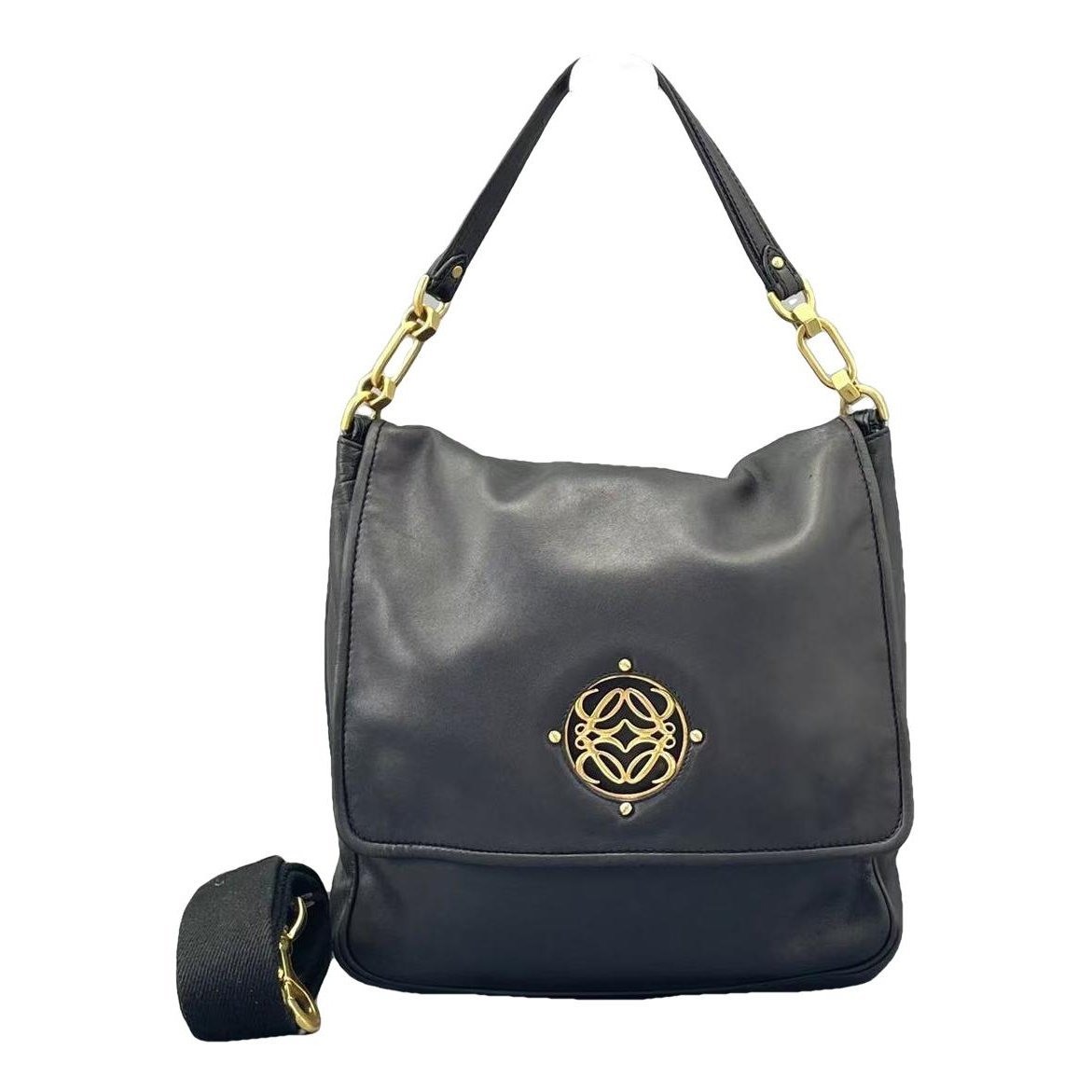 Leather crossbody bag
