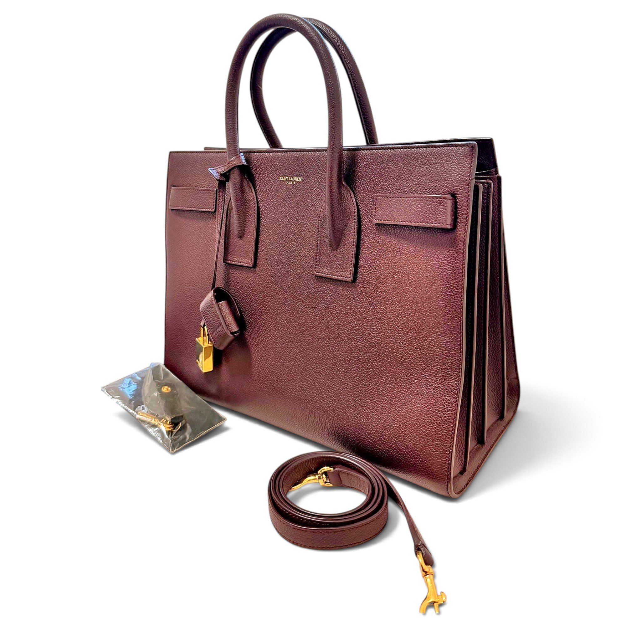 Sac de Jour leather tote