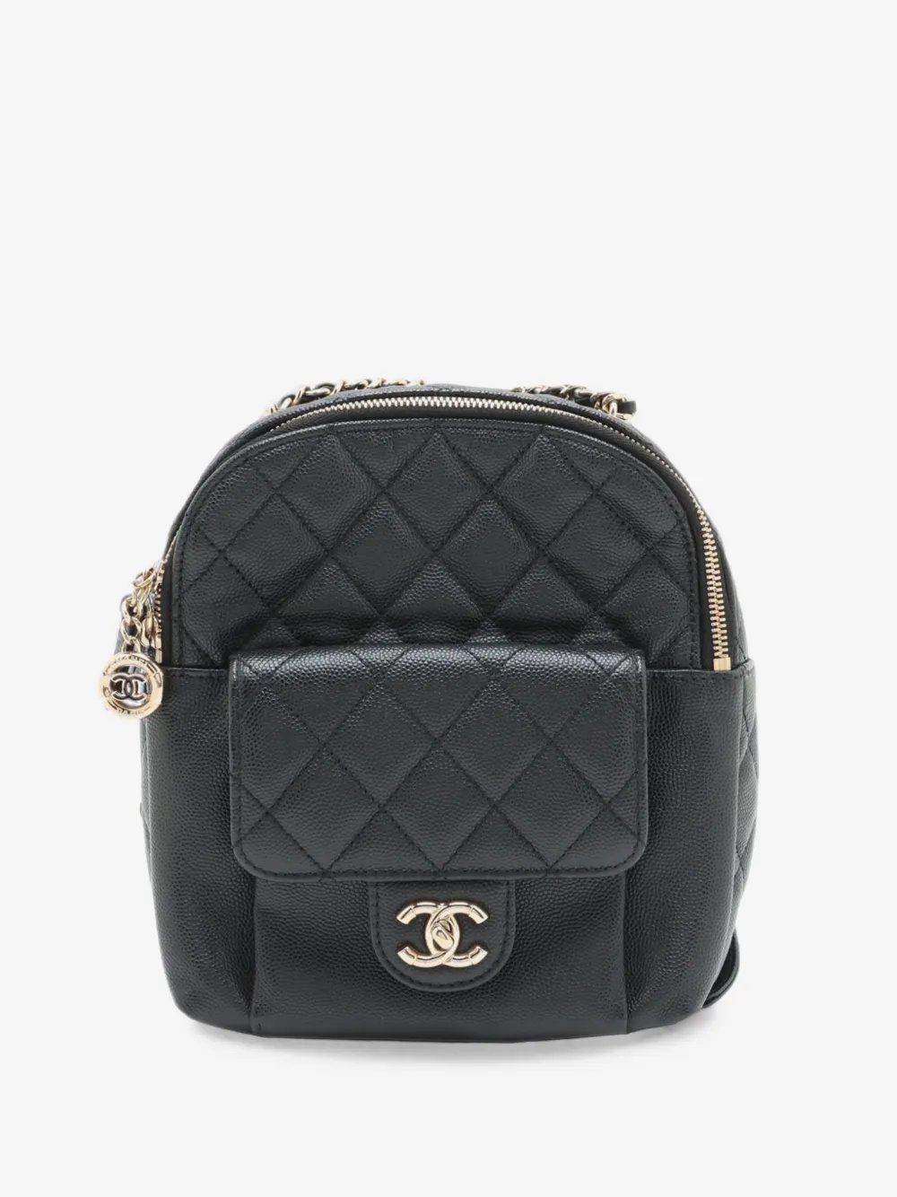 2018-2019 CC Quilted Caviar backpack