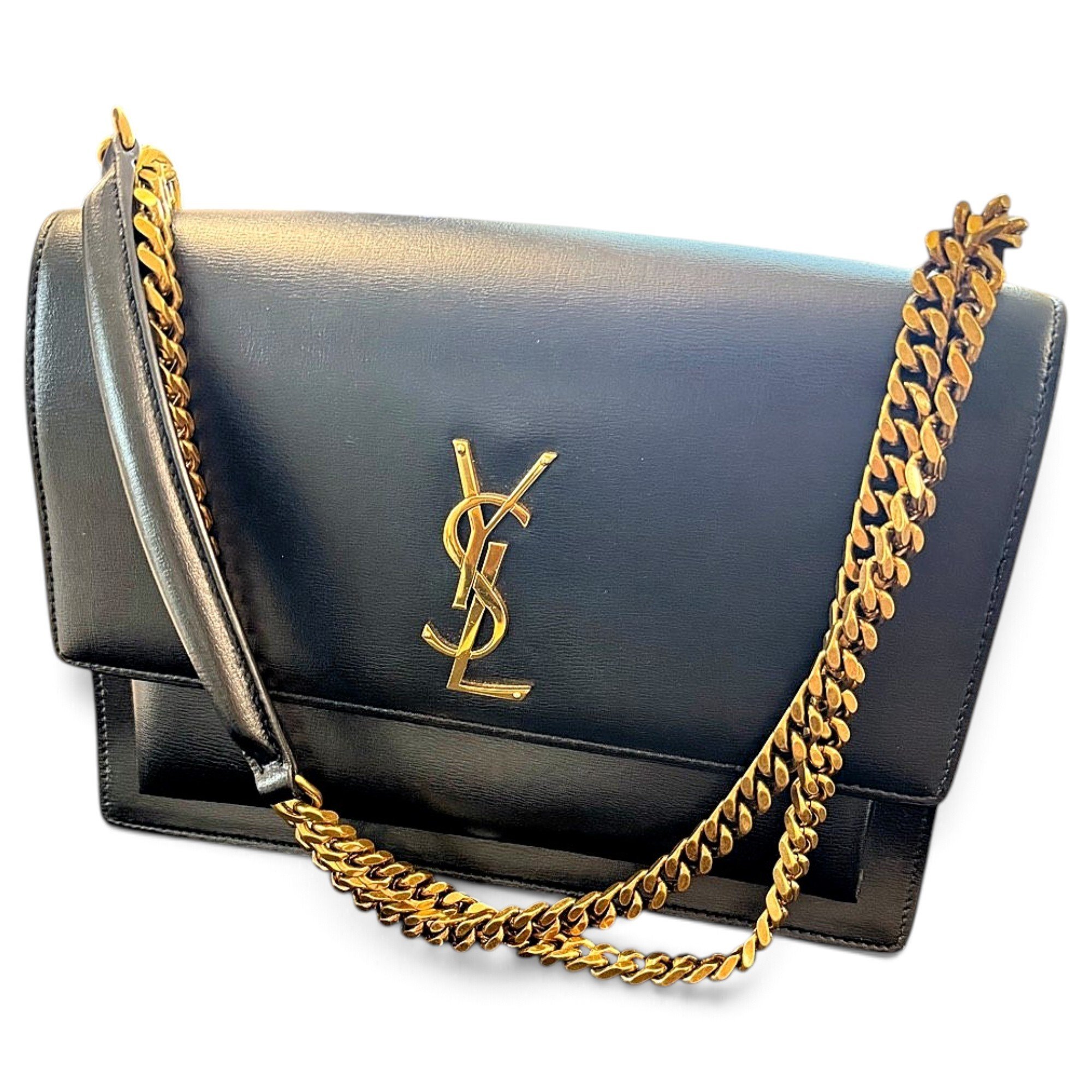 Sunset leather handbag