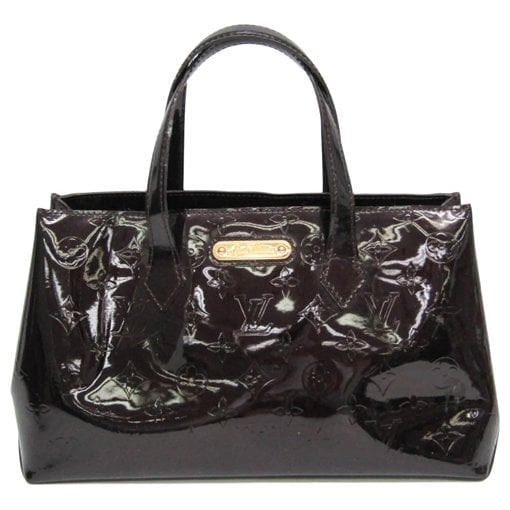 Wilshire patent leather handbag