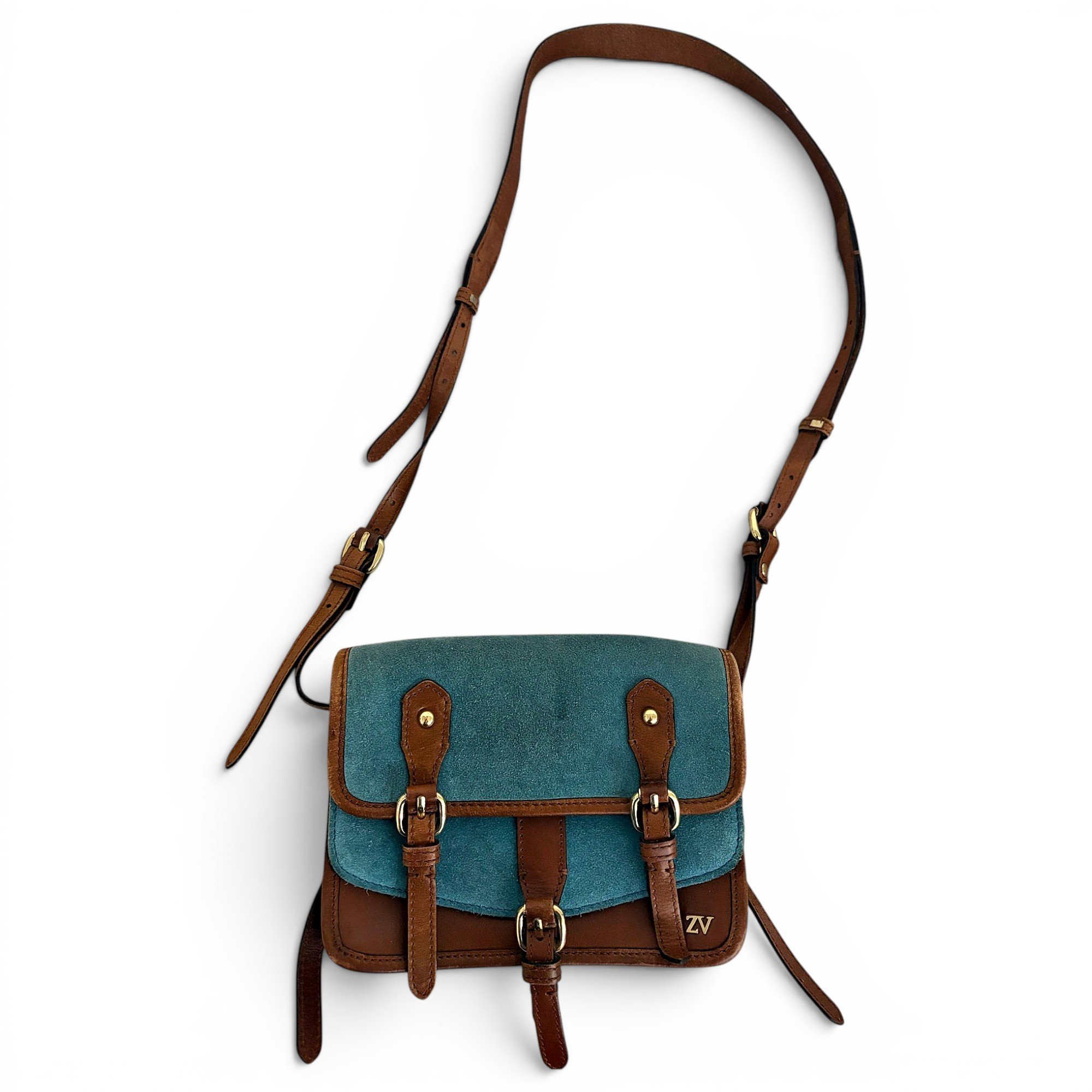 Leather crossbody bag