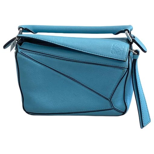 Puzzle pony-style calfskin handbag