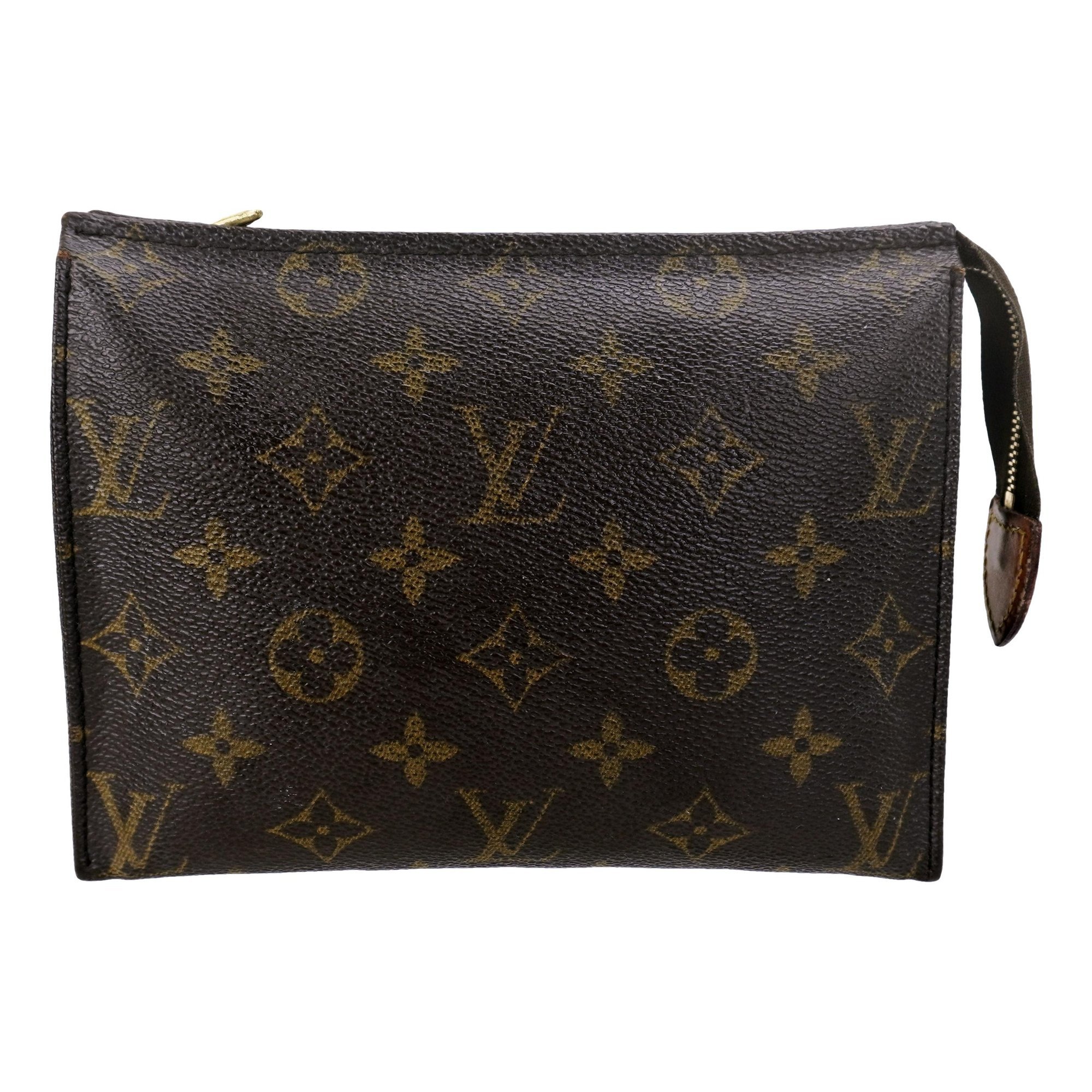 Poche toilette leather vanity case