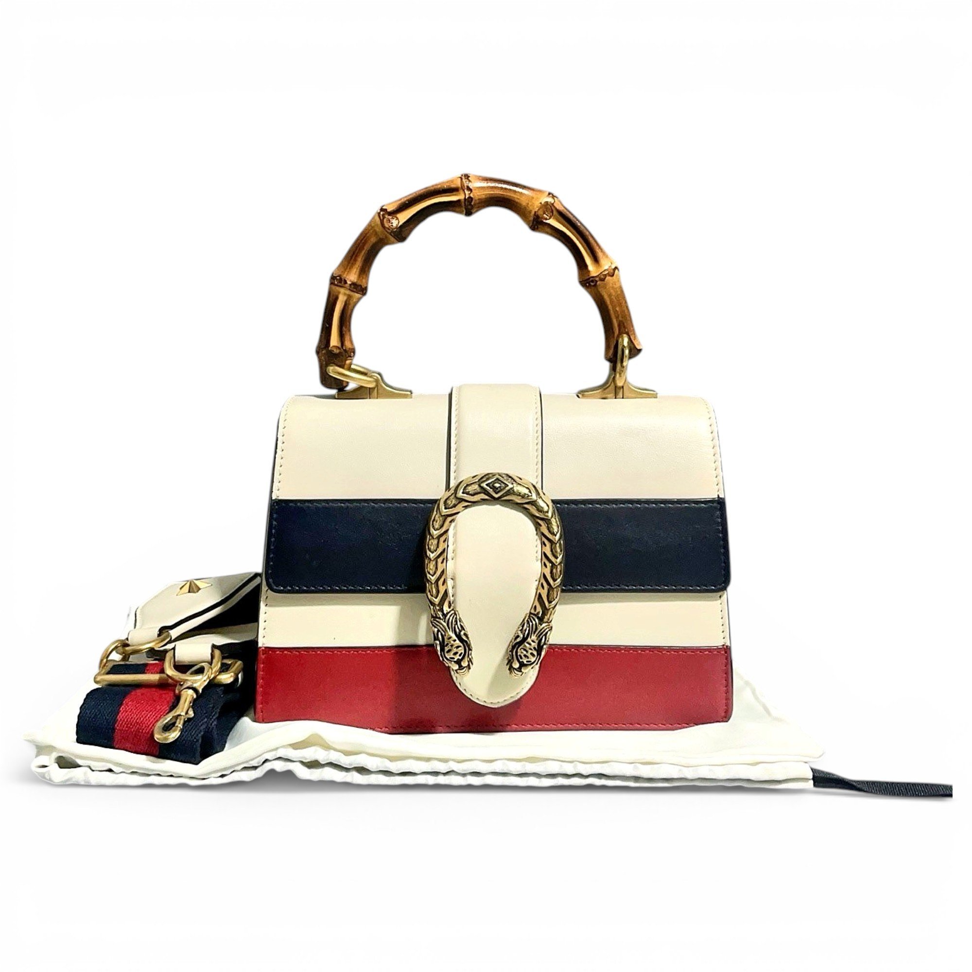 Dionysus Bamboo leather handbag