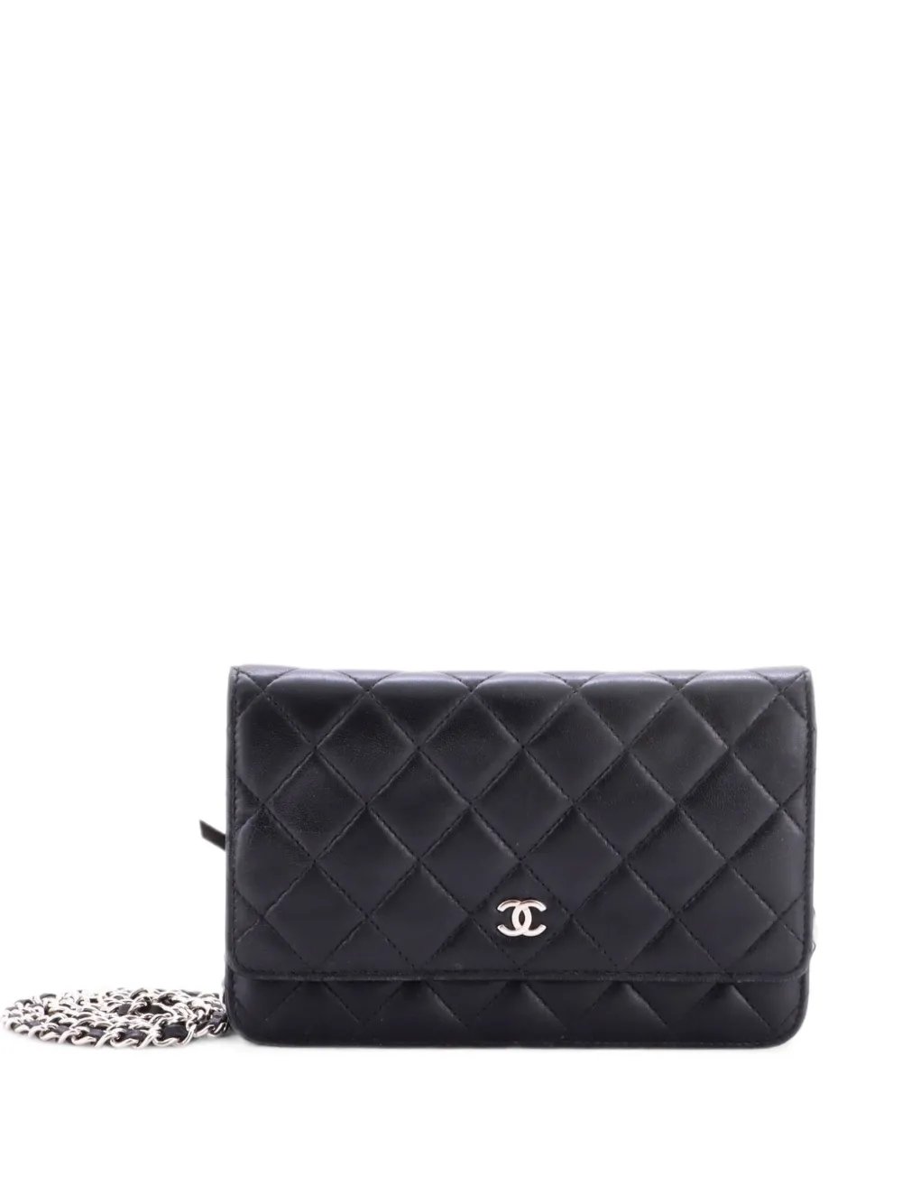 Wallet on Chain Quilted Lambskin crossbody bag