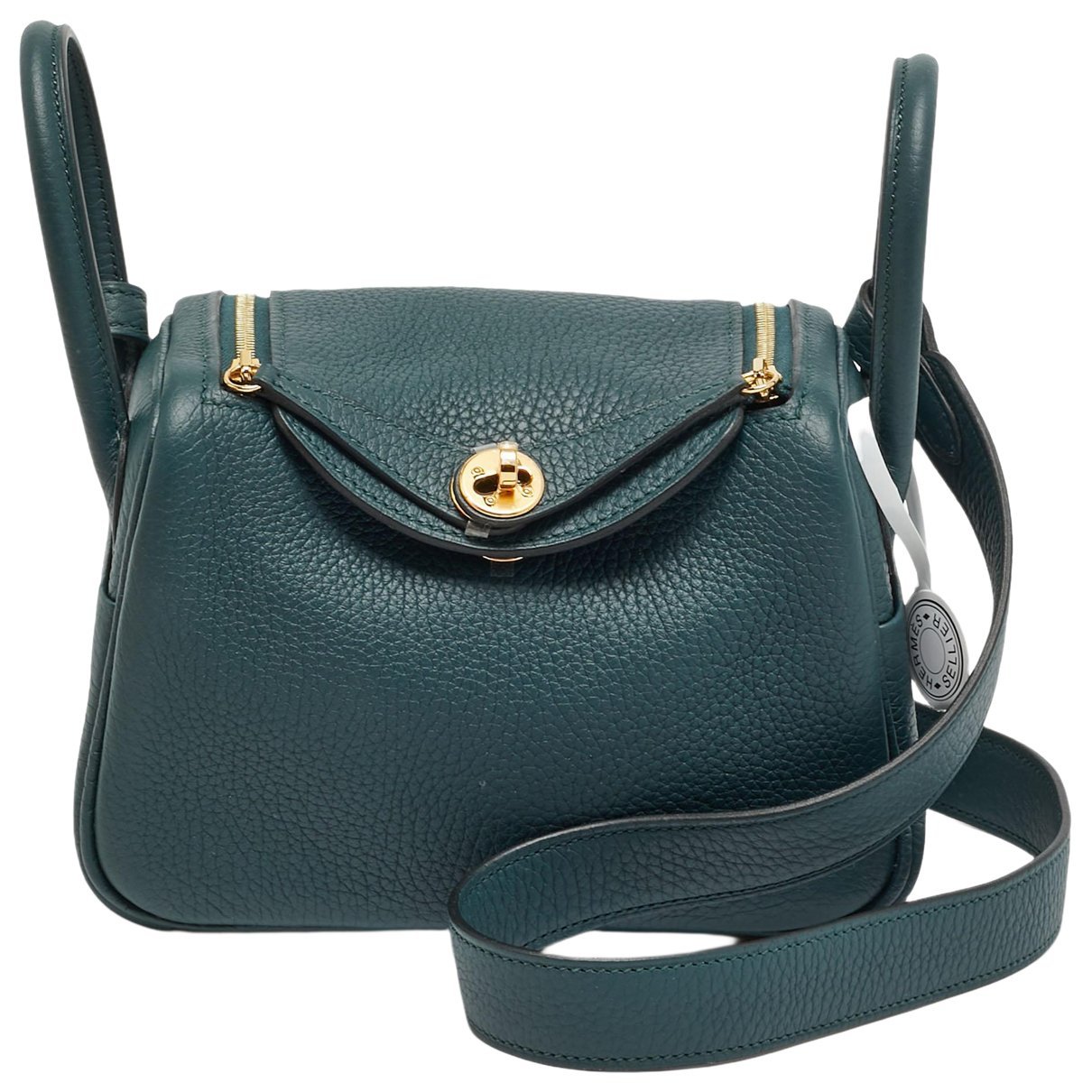Lindy leather handbag