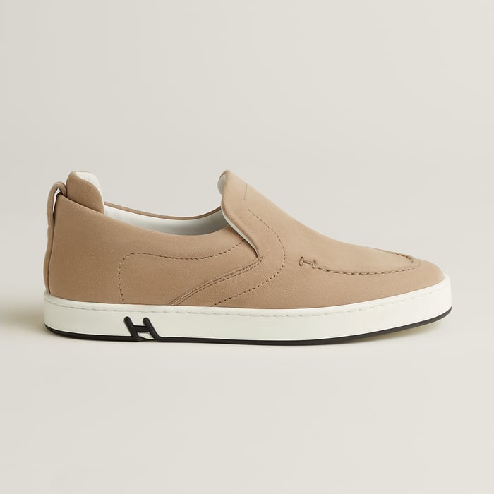 Beige Camel Kiddy Slip-on Sneaker