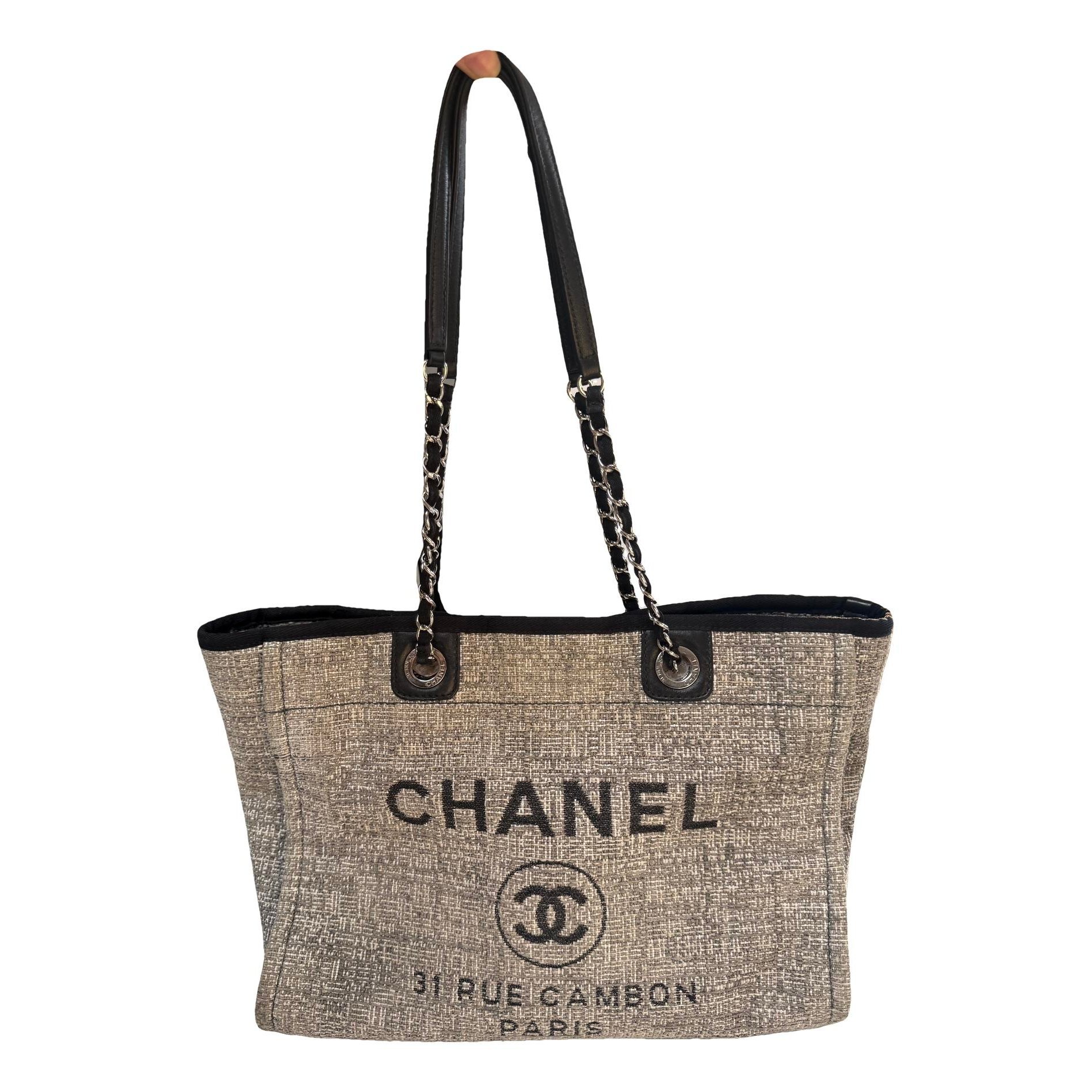 Deauville Chain cloth tote