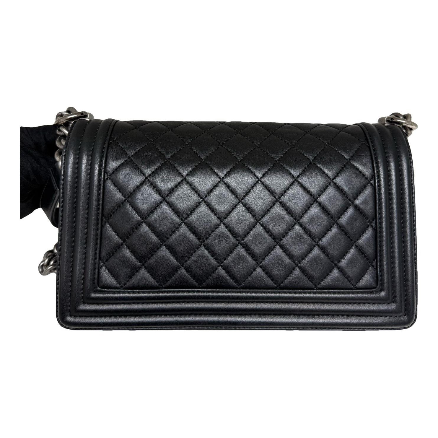 Boy leather crossbody bag