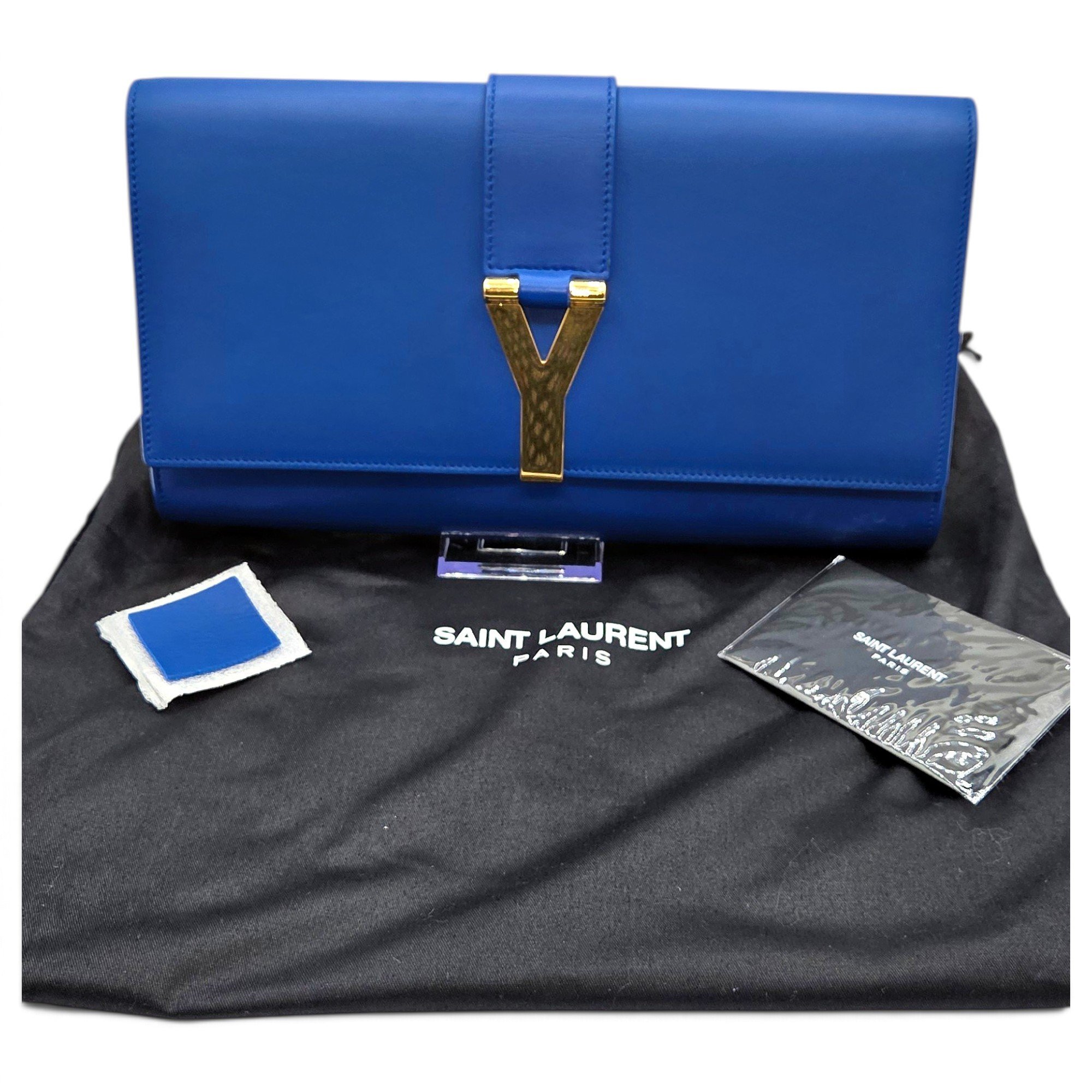 Chyc leather clutch bag