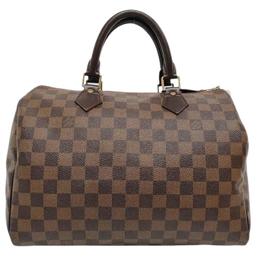 Nano Speedy / Mini HL leather handbag