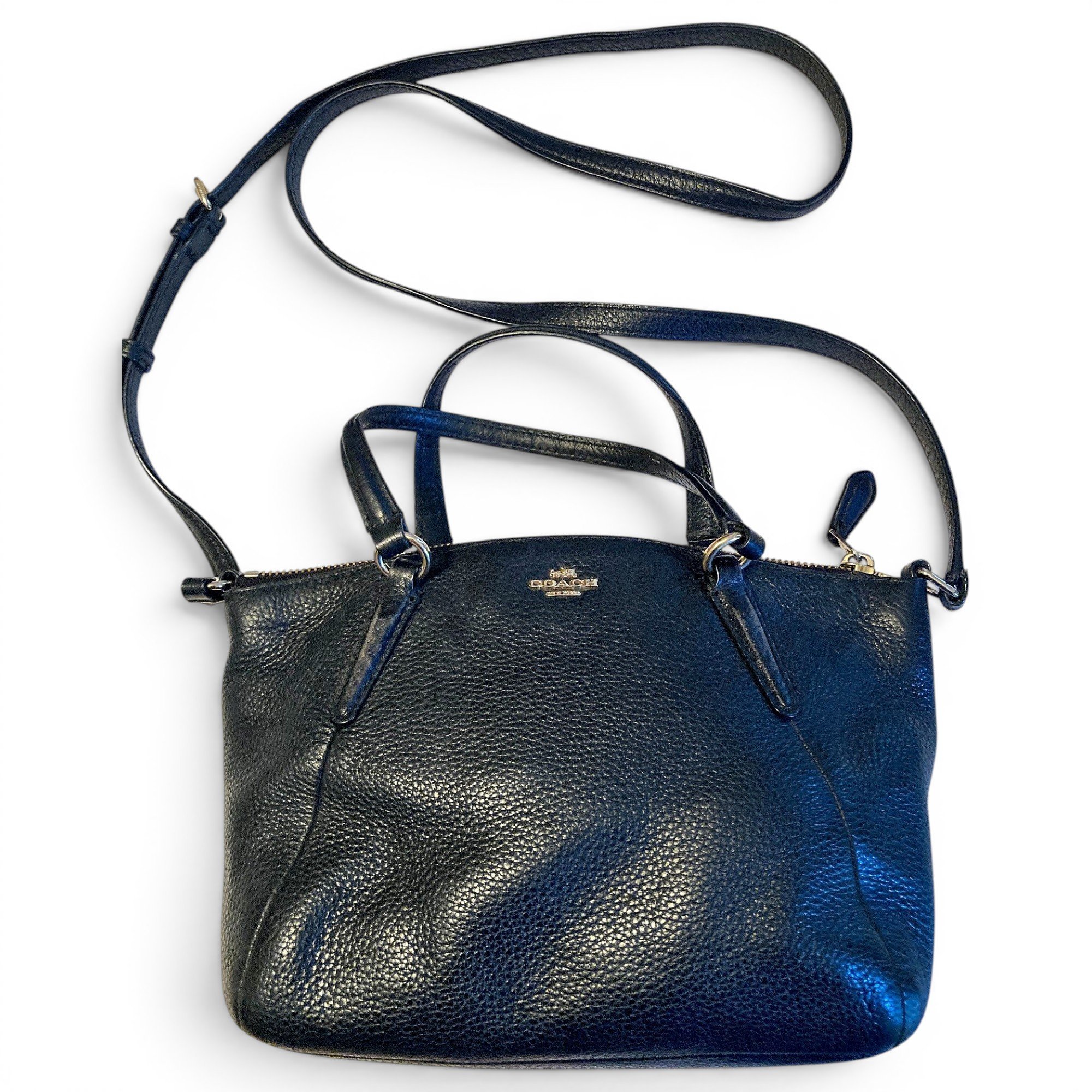 Leather handbag