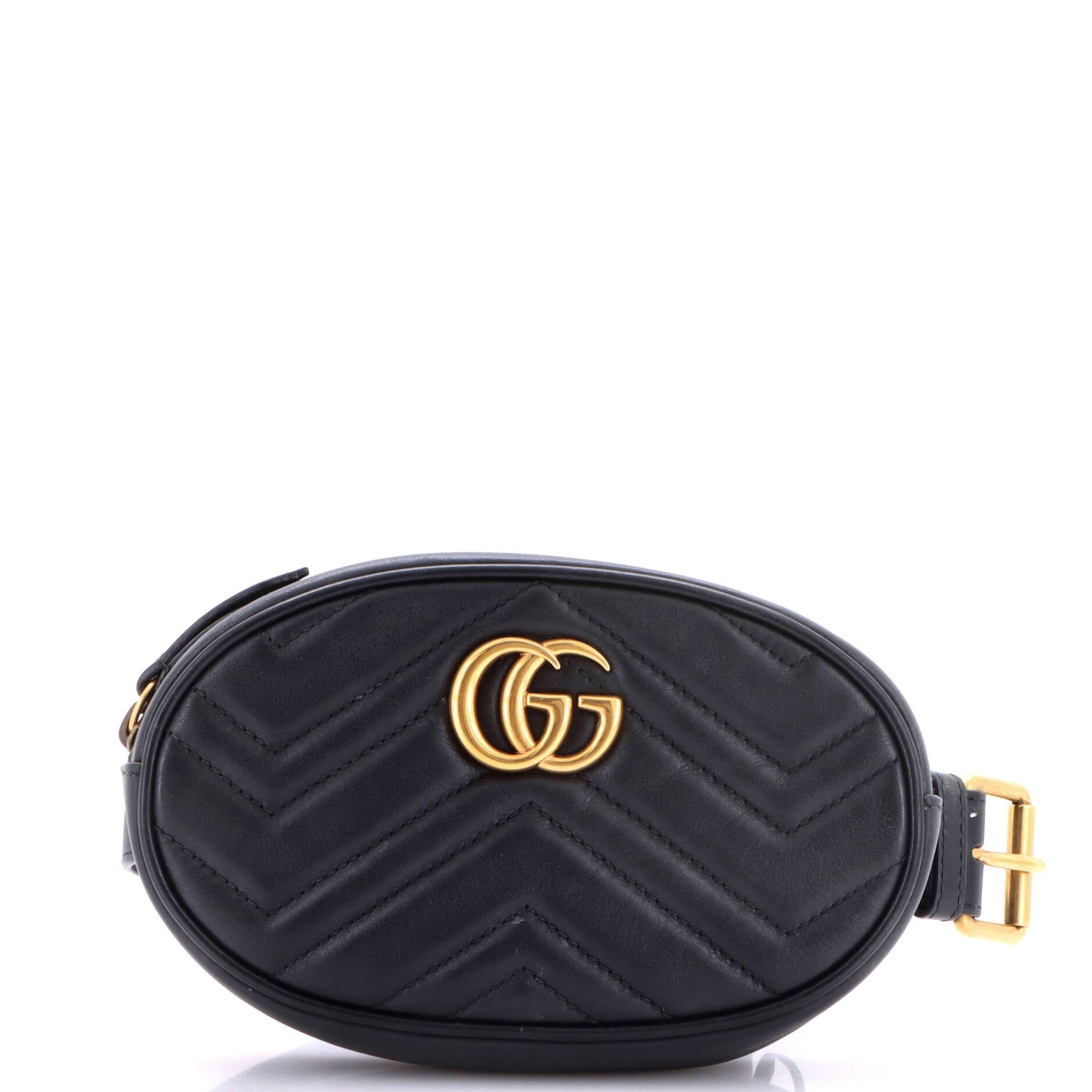 GG Marmont Belt Bag Matelasse Leather
