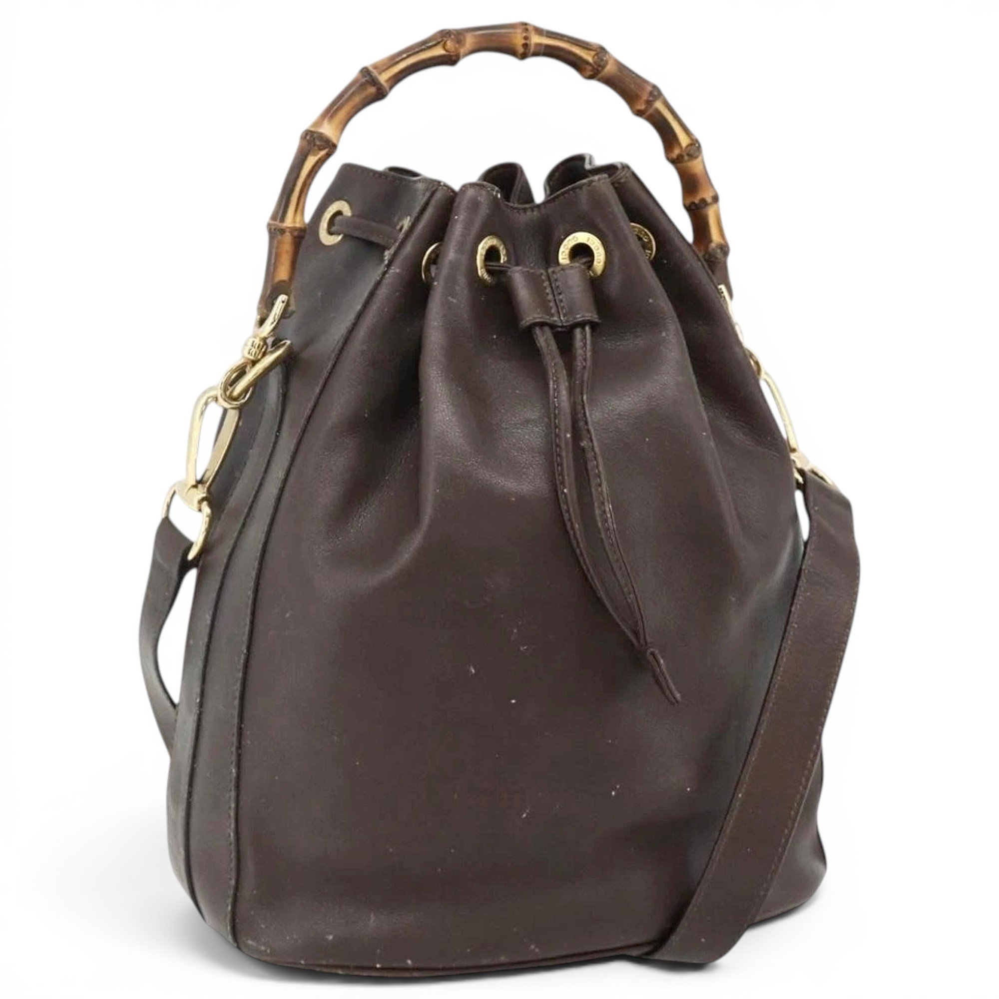 Leather handbag