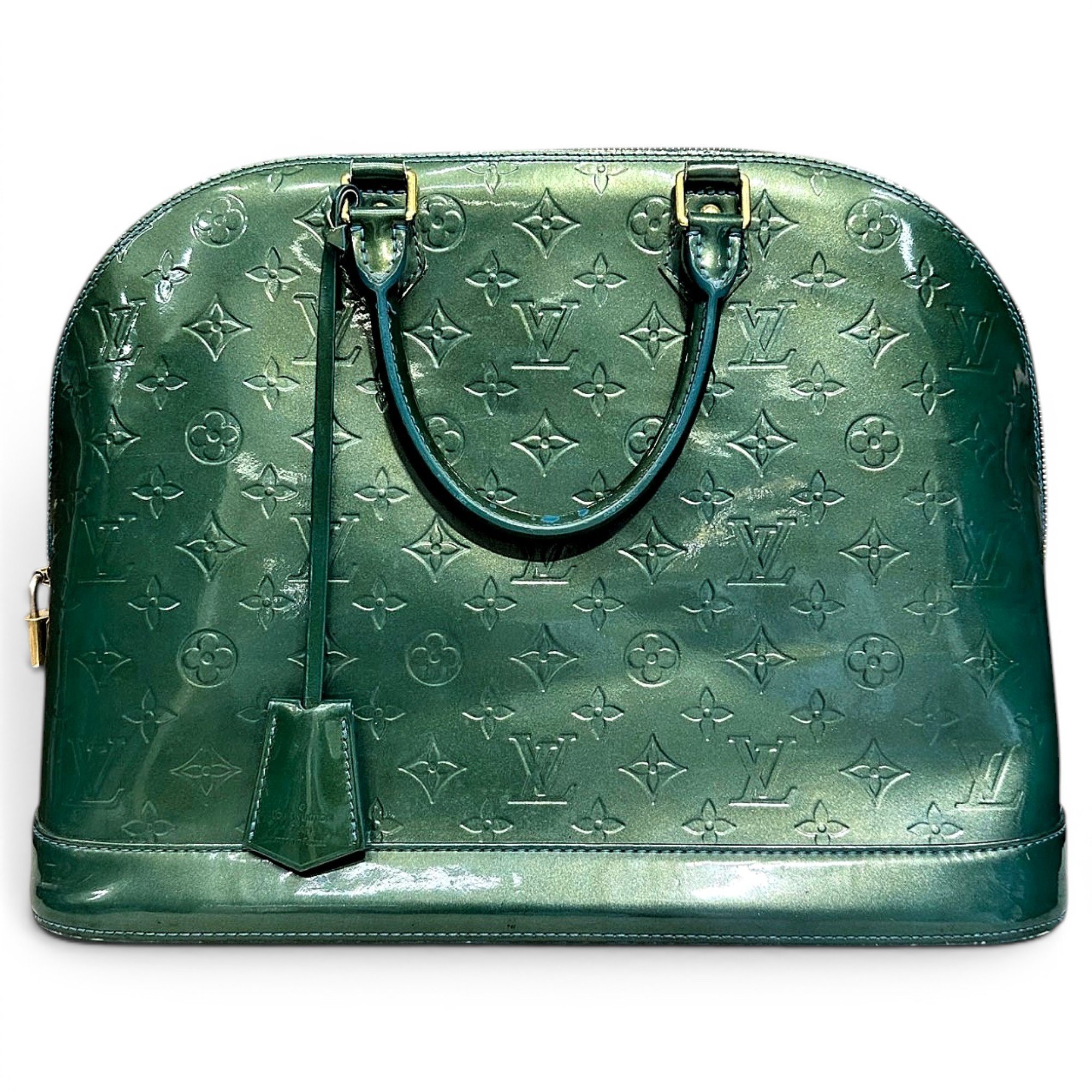 Alma patent leather handbag