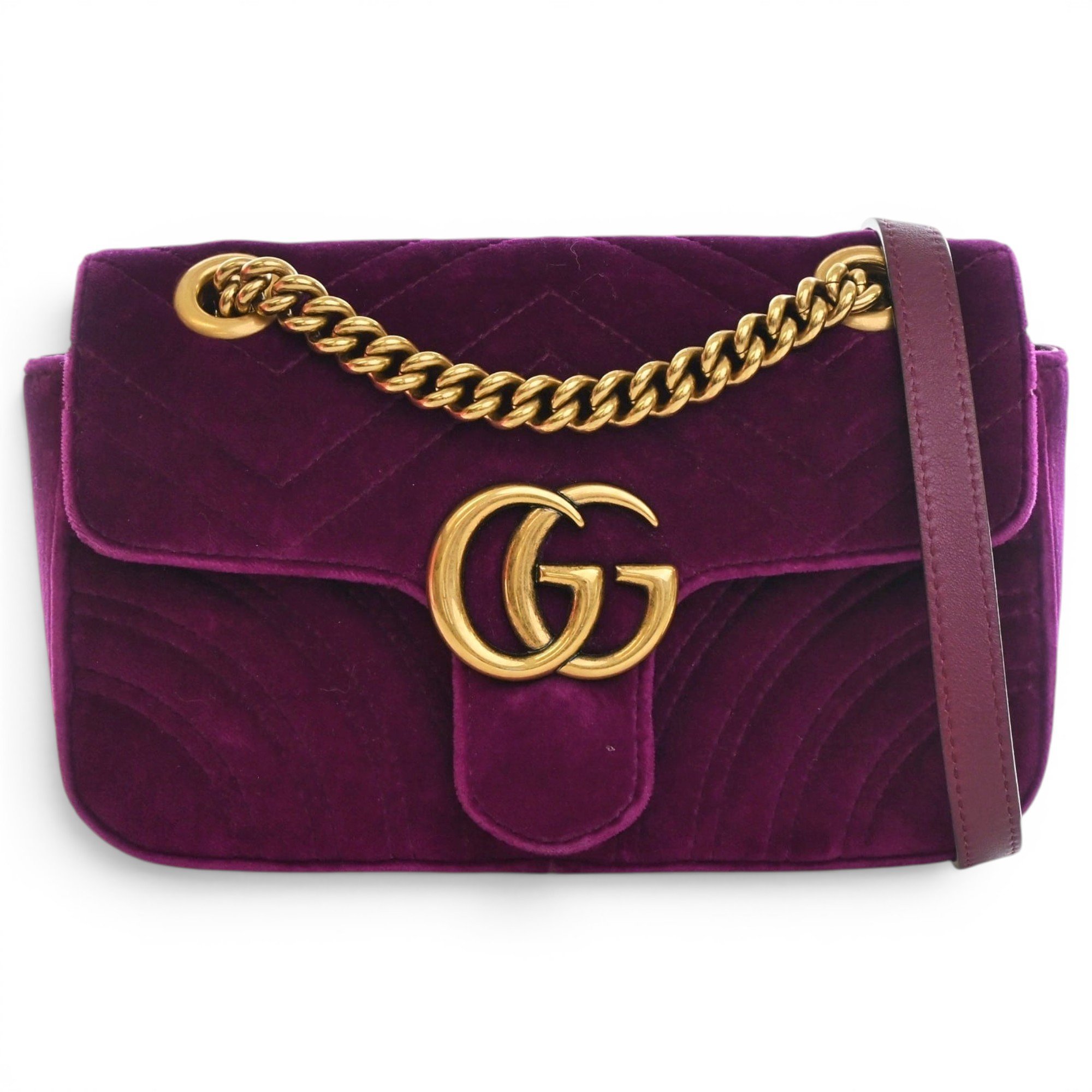 Gucci GG Marmont velvet handbag