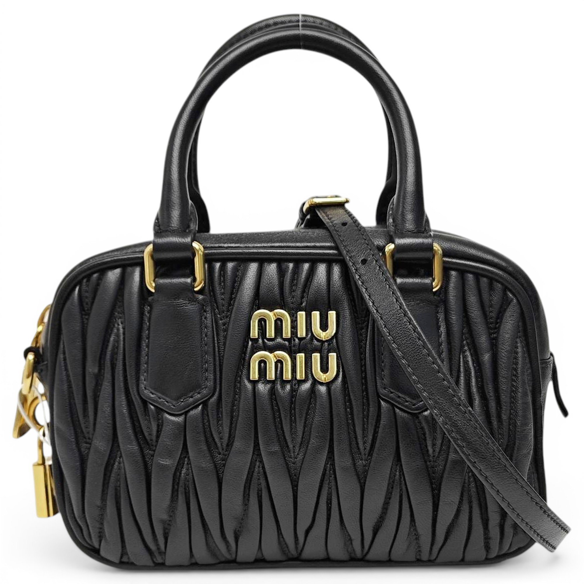 Arcadie leather handbag