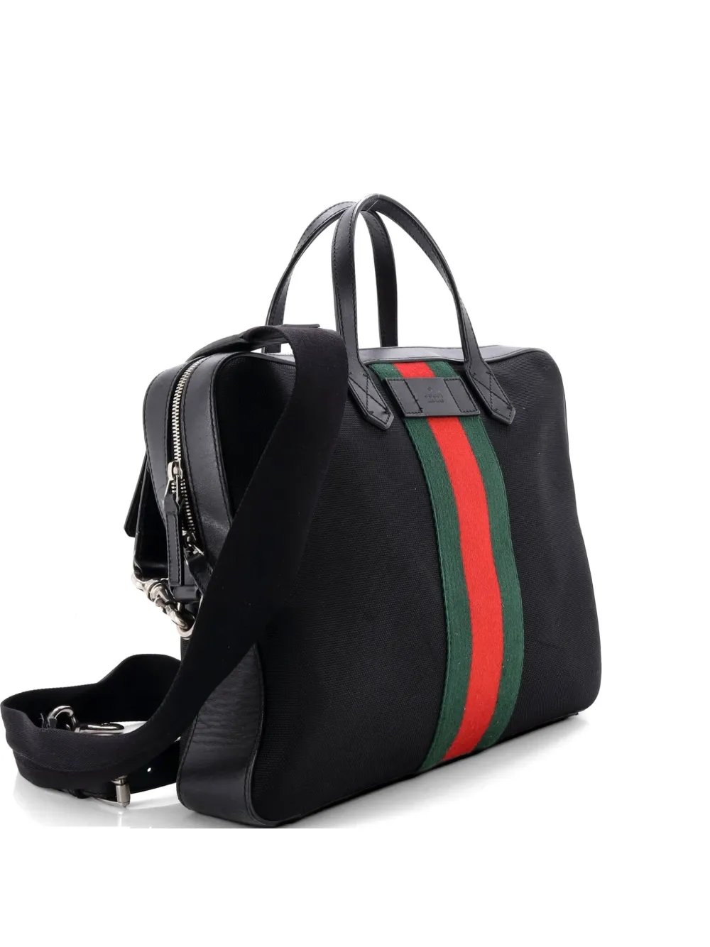 Web Zip Around Briefcase Techno Canvas Medium business bag