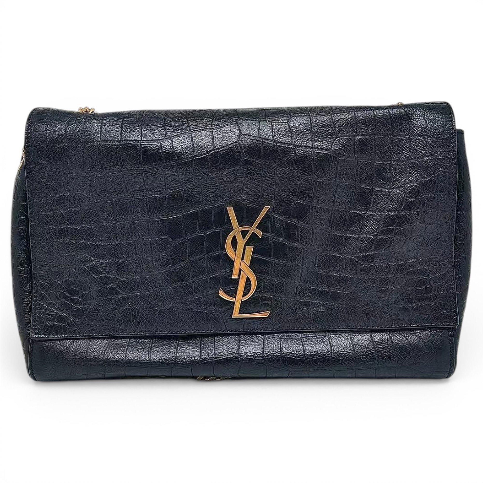 Reversible kate leather handbag
