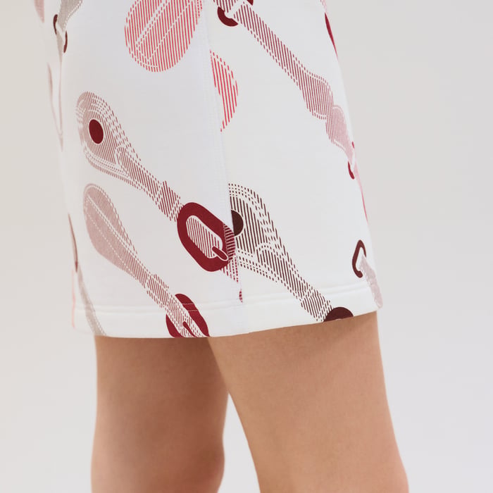 Blanc Naturel "Coaching Remix" Miniskirt